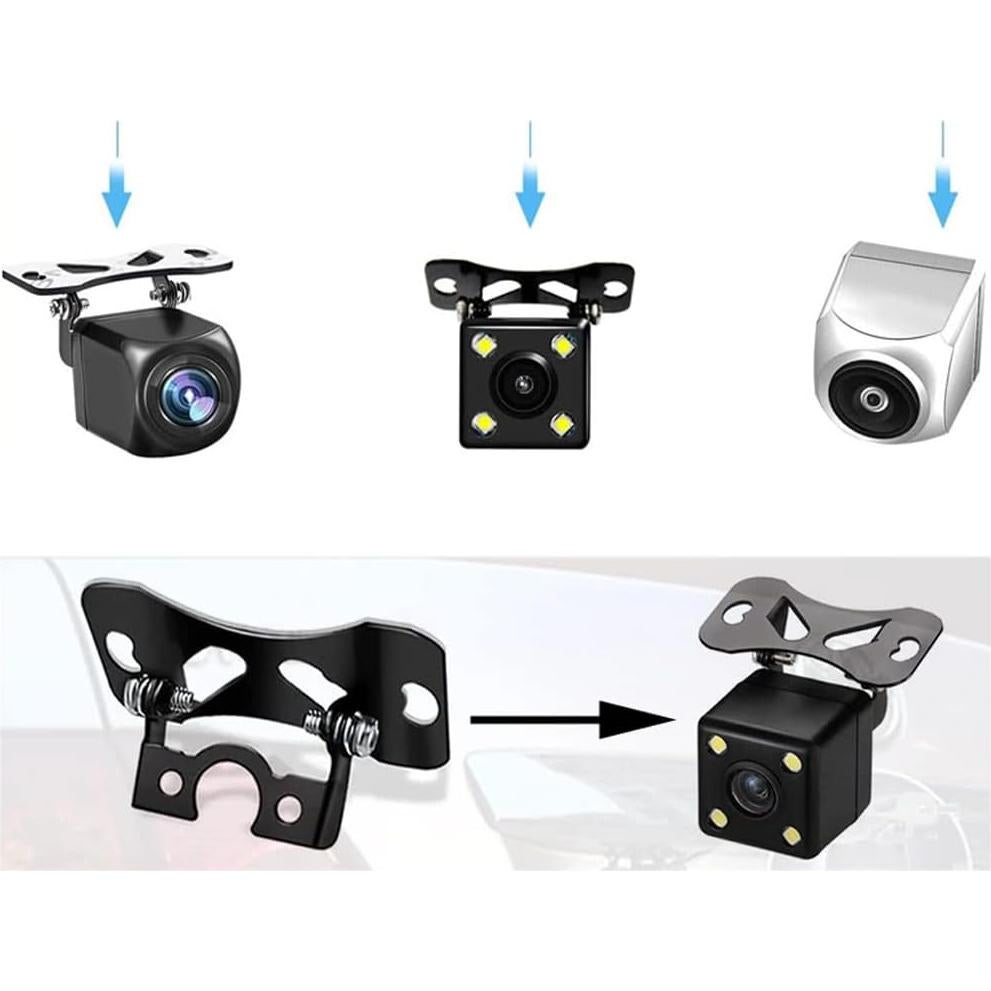 Paquete de 3 Soportes de Cámara Trasera ThtRht Ajustables