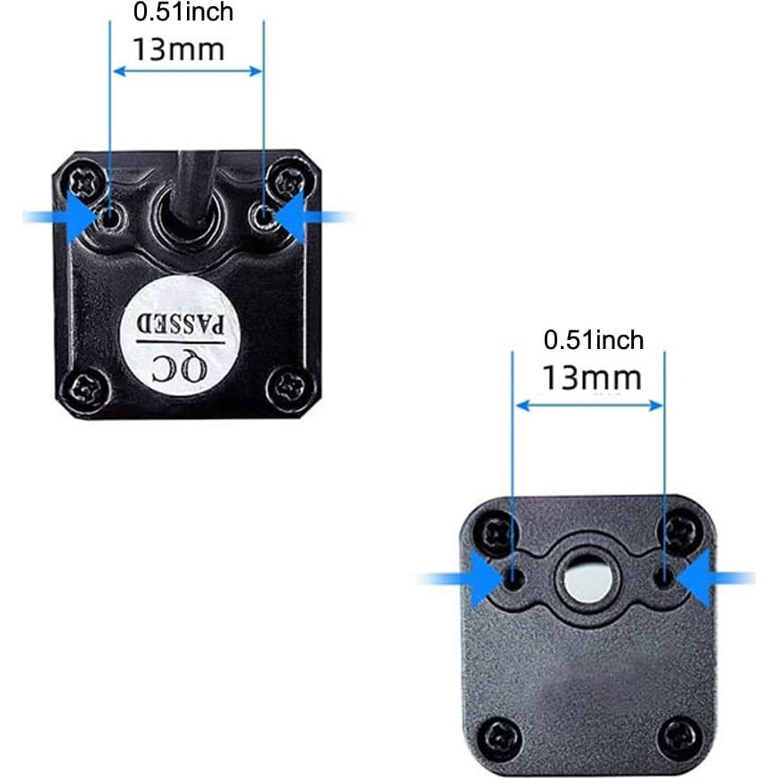 Paquete de 3 Soportes de Cámara Trasera ThtRht Ajustables