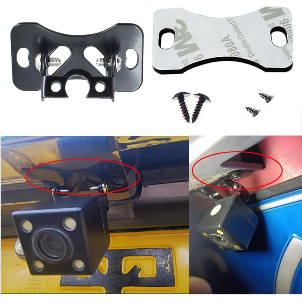 Paquete de 3 Soportes de Cámara Trasera ThtRht Ajustables