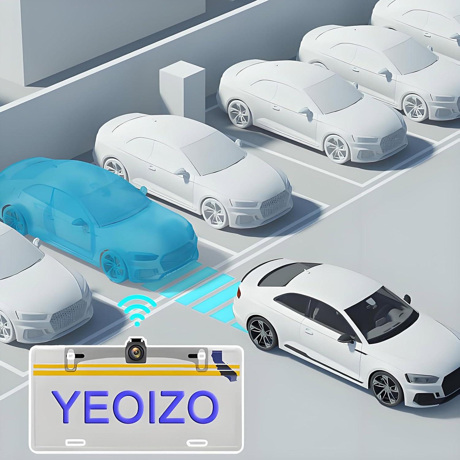 Cámara de Respaldo Inalámbrica Yeo HD 720p 160° Impermeable