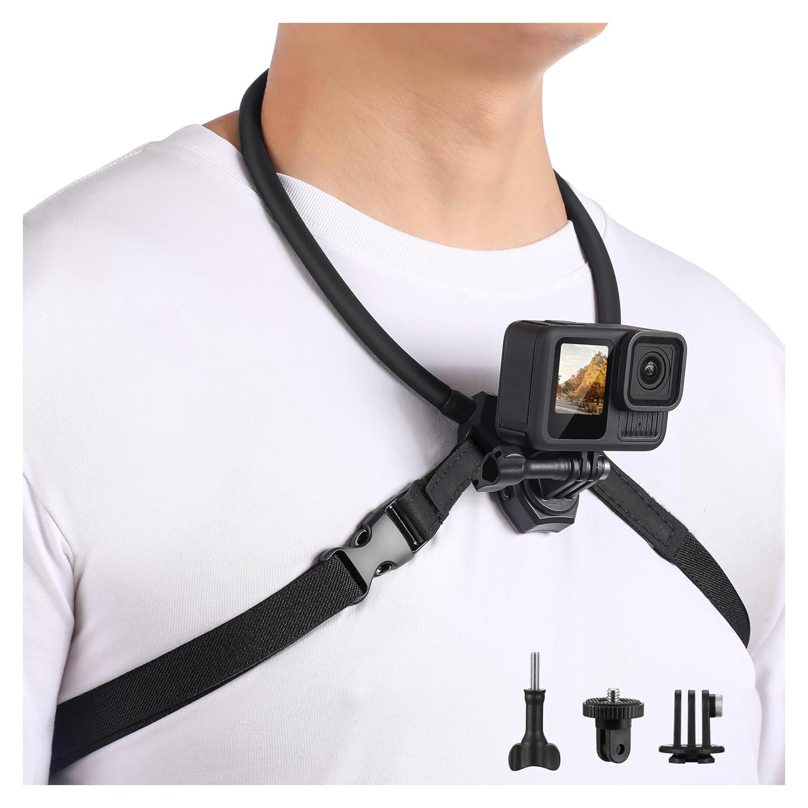 Soporte de Cuello Ajustable STARTRC para GoPro Hero 13/12/11/10