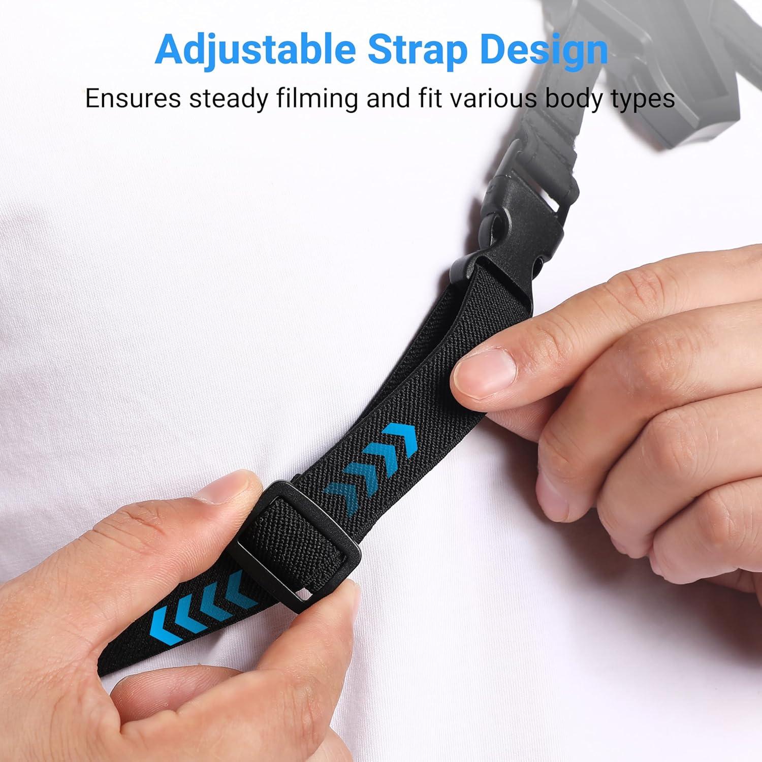 Soporte de Cuello Ajustable STARTRC para GoPro Hero 13/12/11/10