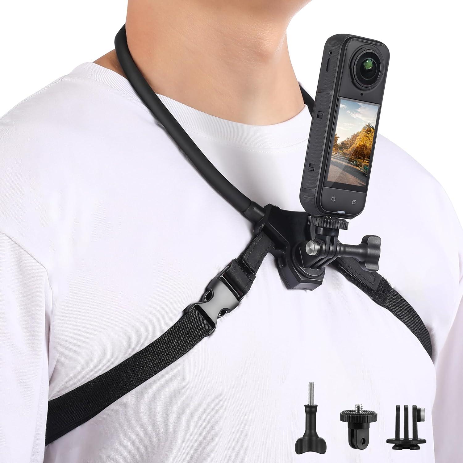 Soporte de Cuello Ajustable STARTRC para GoPro Hero 13/12/11/10