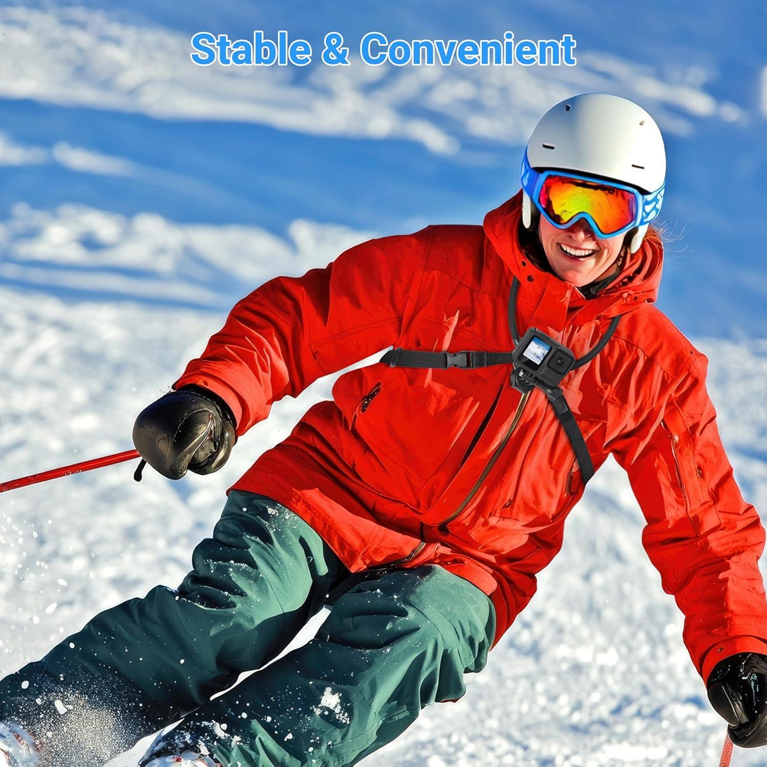 Soporte de Cuello Ajustable STARTRC para GoPro Hero 13/12/11/10