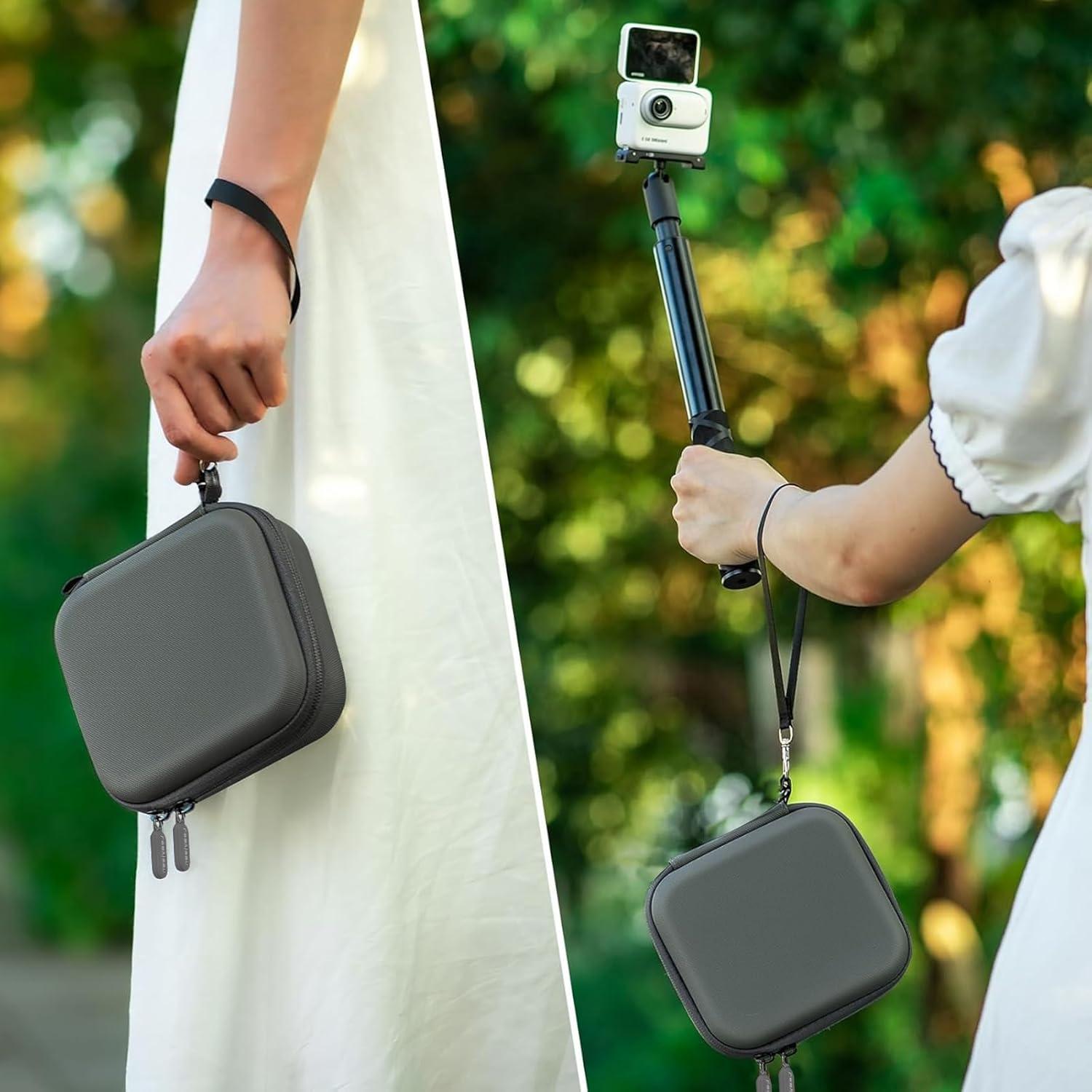 Funda Protectora Leayjeen para Cámara Insta360 GO 3S - Gris