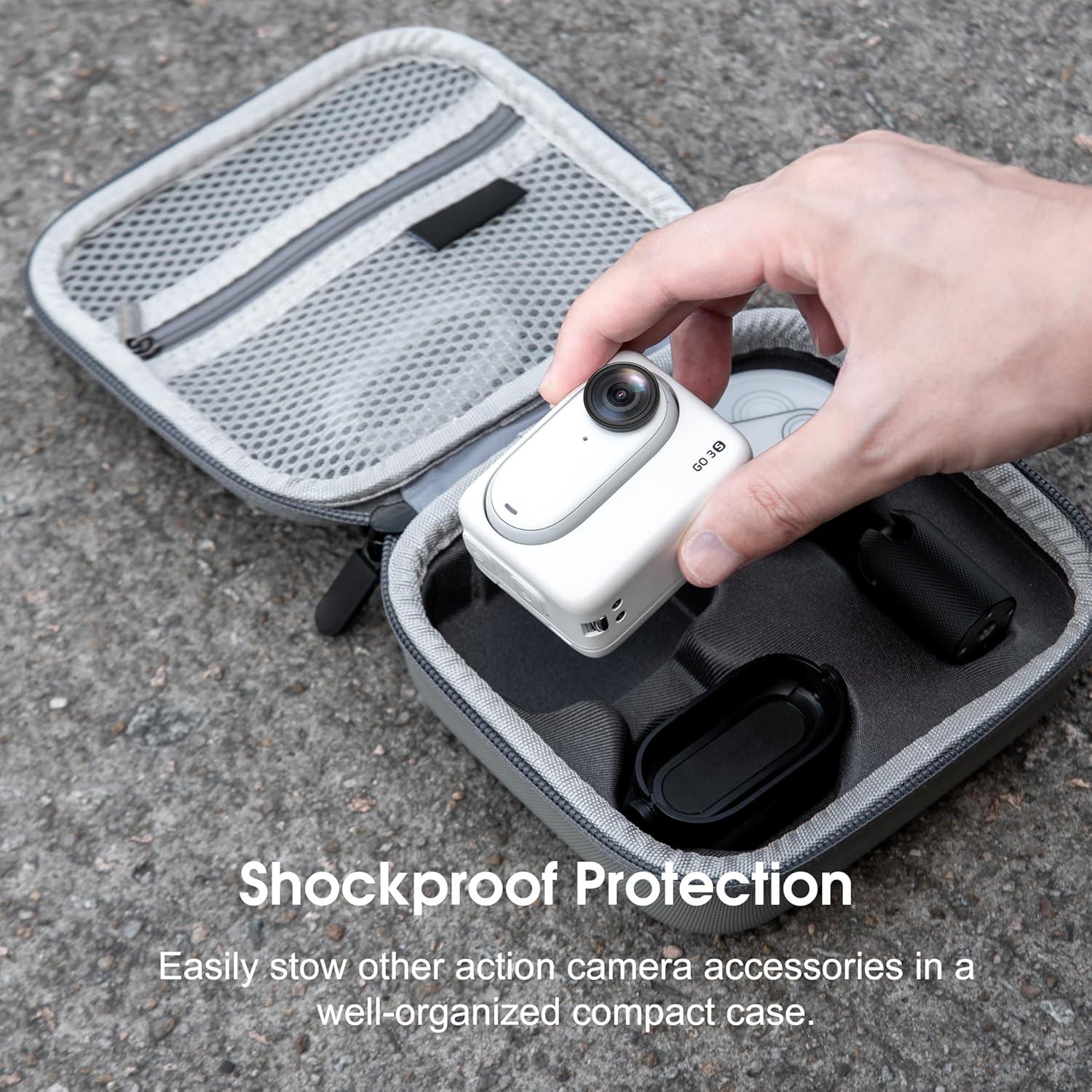 Funda de Transporte para Insta360 GO 3S - Bolsa Protectora Gris