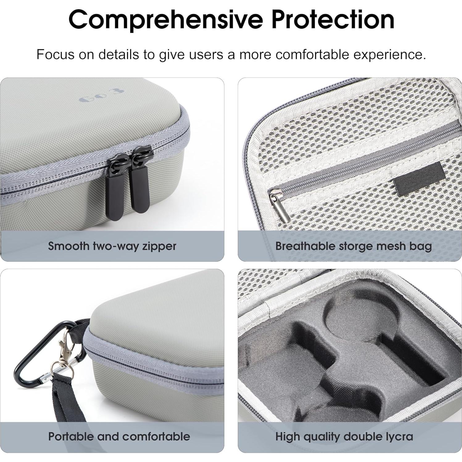 Funda de Transporte para Insta360 GO 3S - Bolsa Protectora Gris