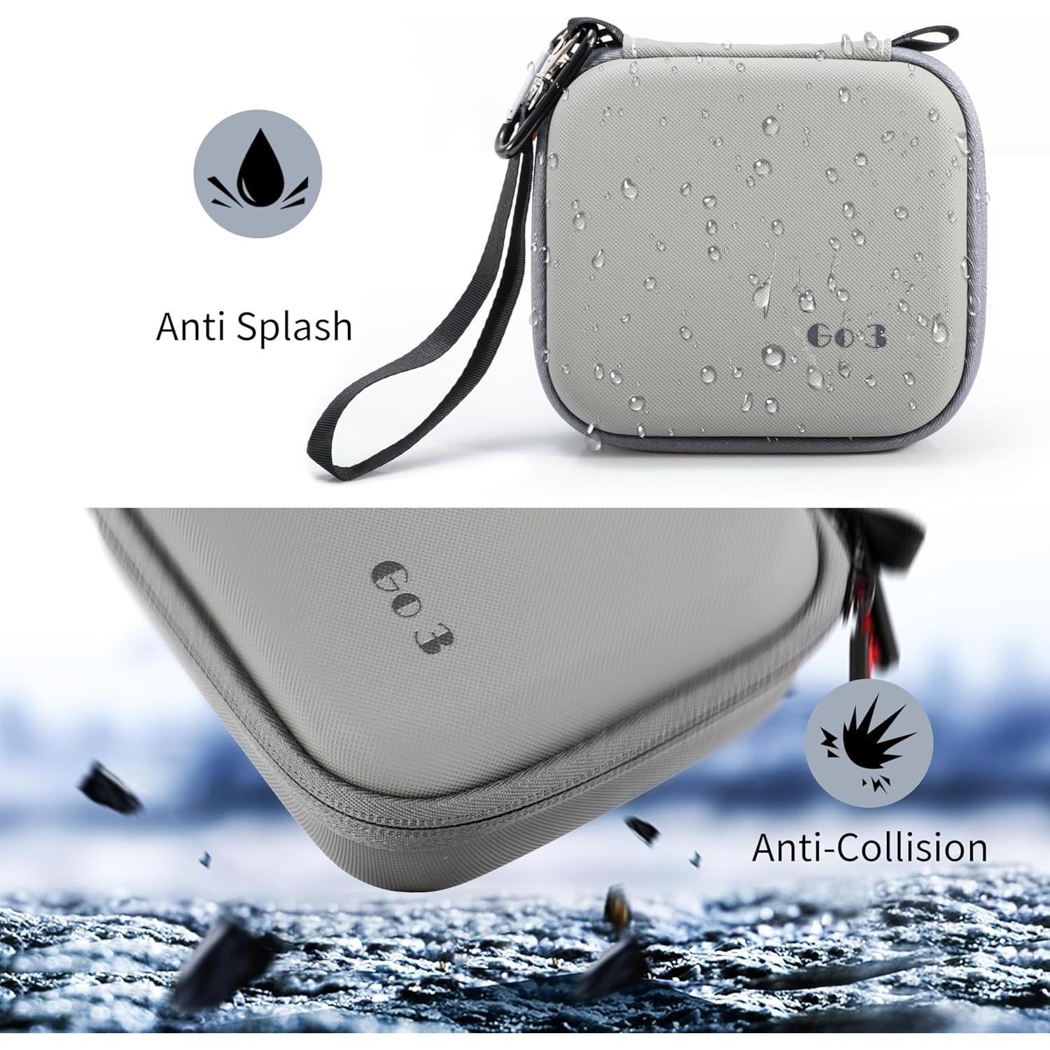 Funda de Transporte para Insta360 GO 3S - Bolsa Protectora Gris