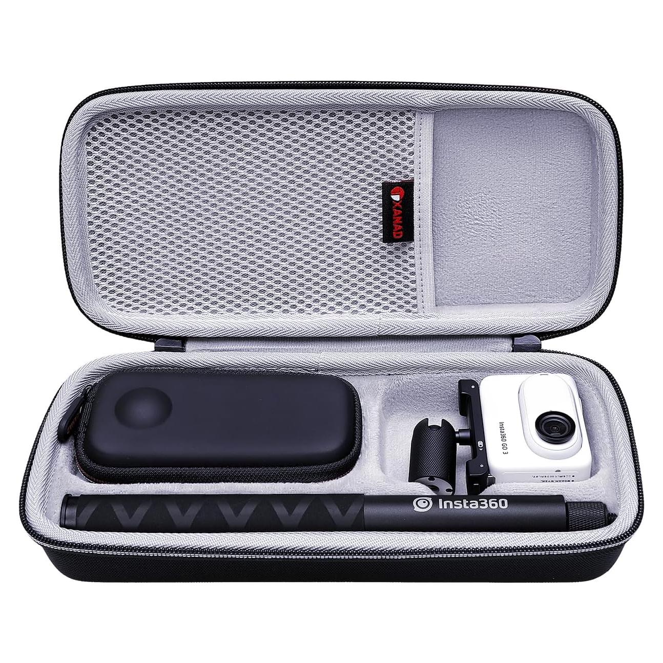 Funda XANAD para cámaras Insta360 X3 / ONE X2 - Resistente y Compacta