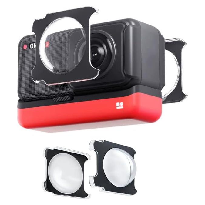 Protectores de Lentes Adhesivos Leshareselect para Insta360 ONE RS/R