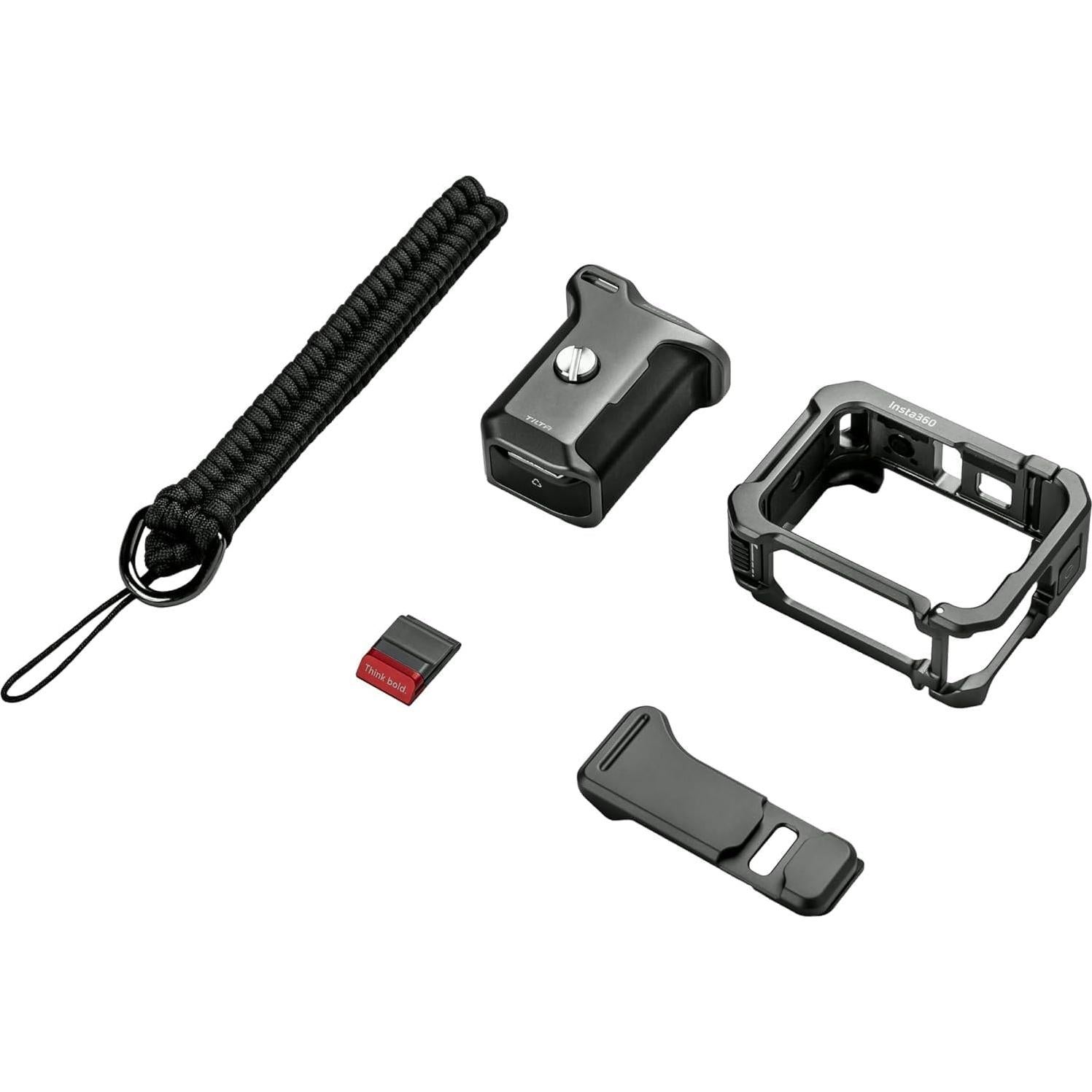 Kit Grip Xplorer Insta360 Ace Pro 2 - Ergonomía Gris Pizarra