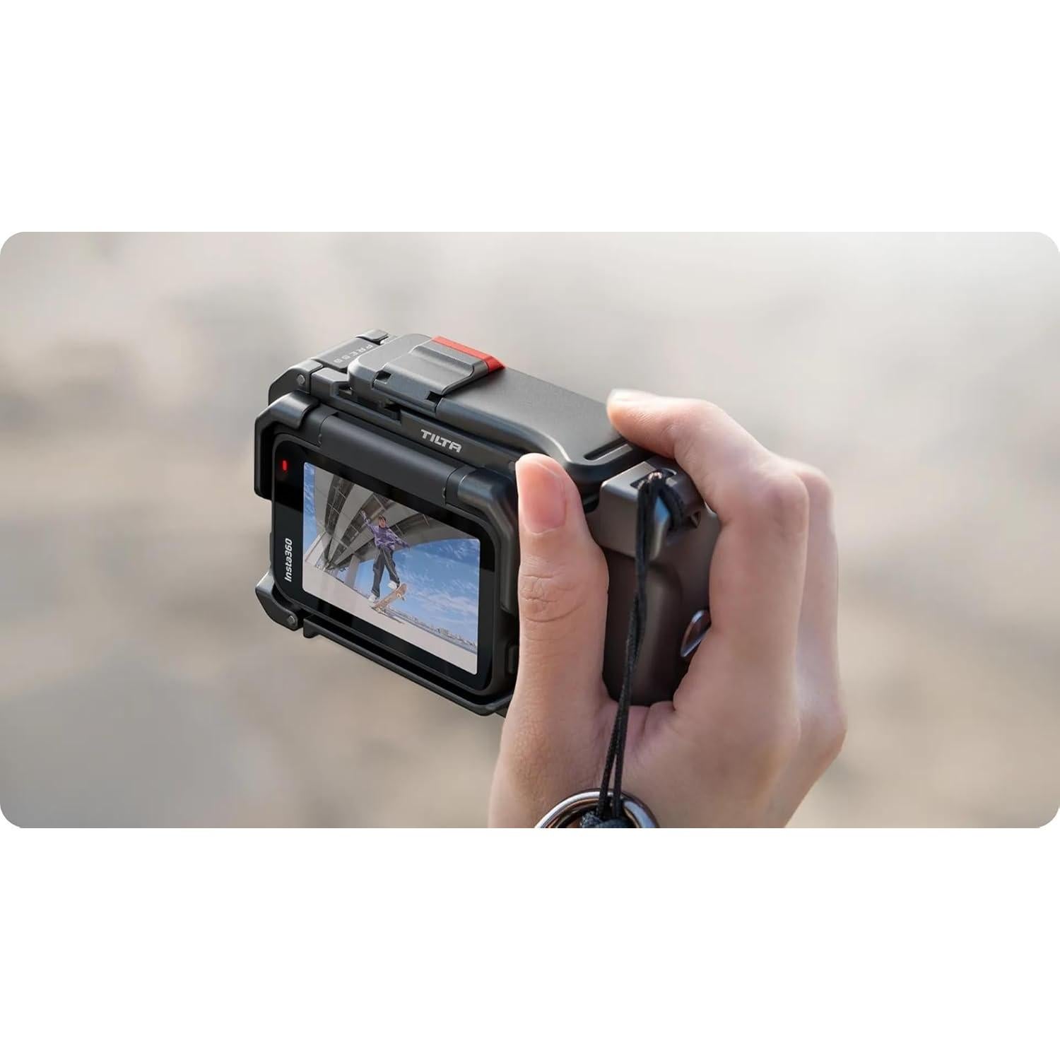 Kit Grip Xplorer Insta360 Ace Pro 2 - Ergonomía Gris Pizarra