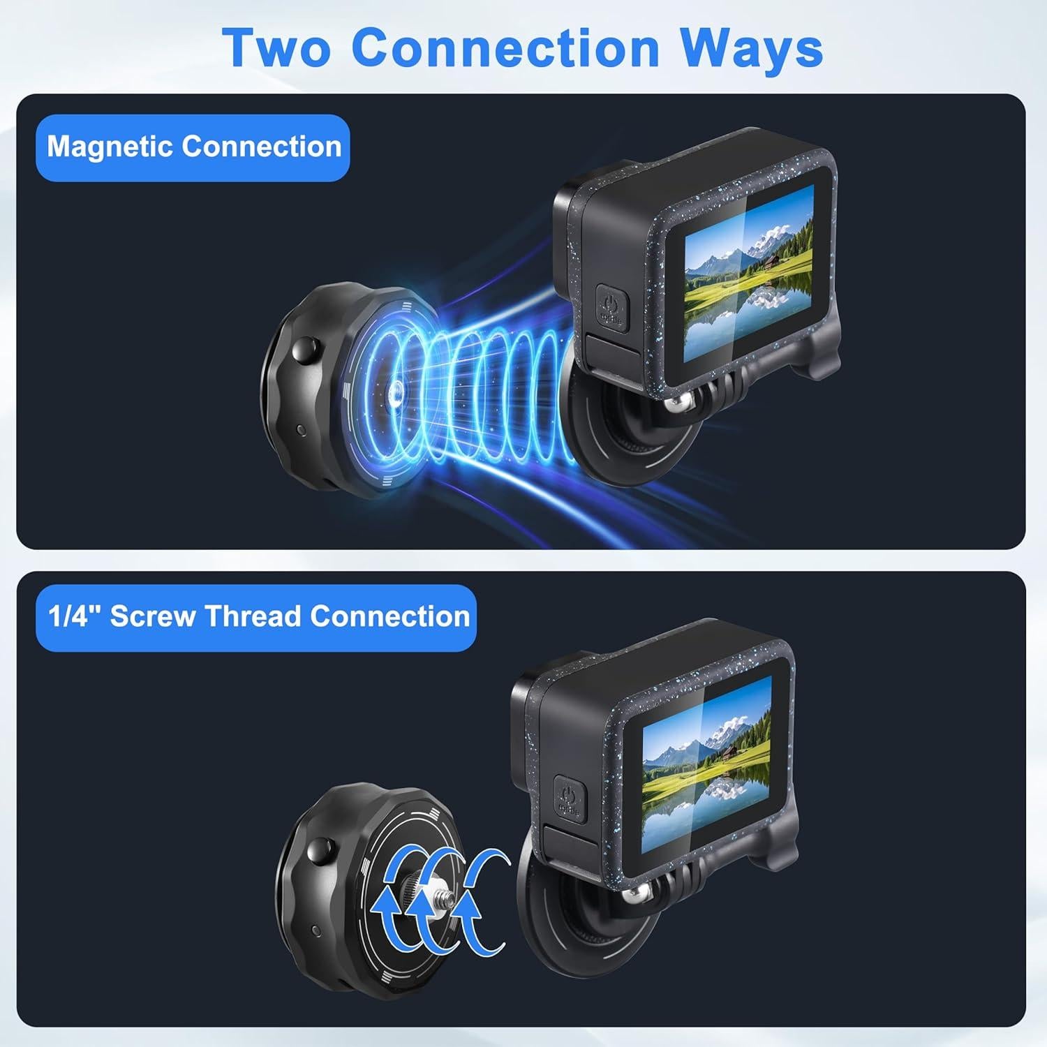 Soporte de Ventosa Eléctrica STARTRC para GoPro e Insta360
