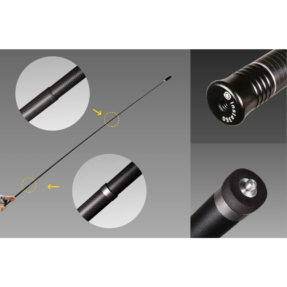 Palo Selfie Extensible Insta360 y GoPro 35.6 a 299.7 cm