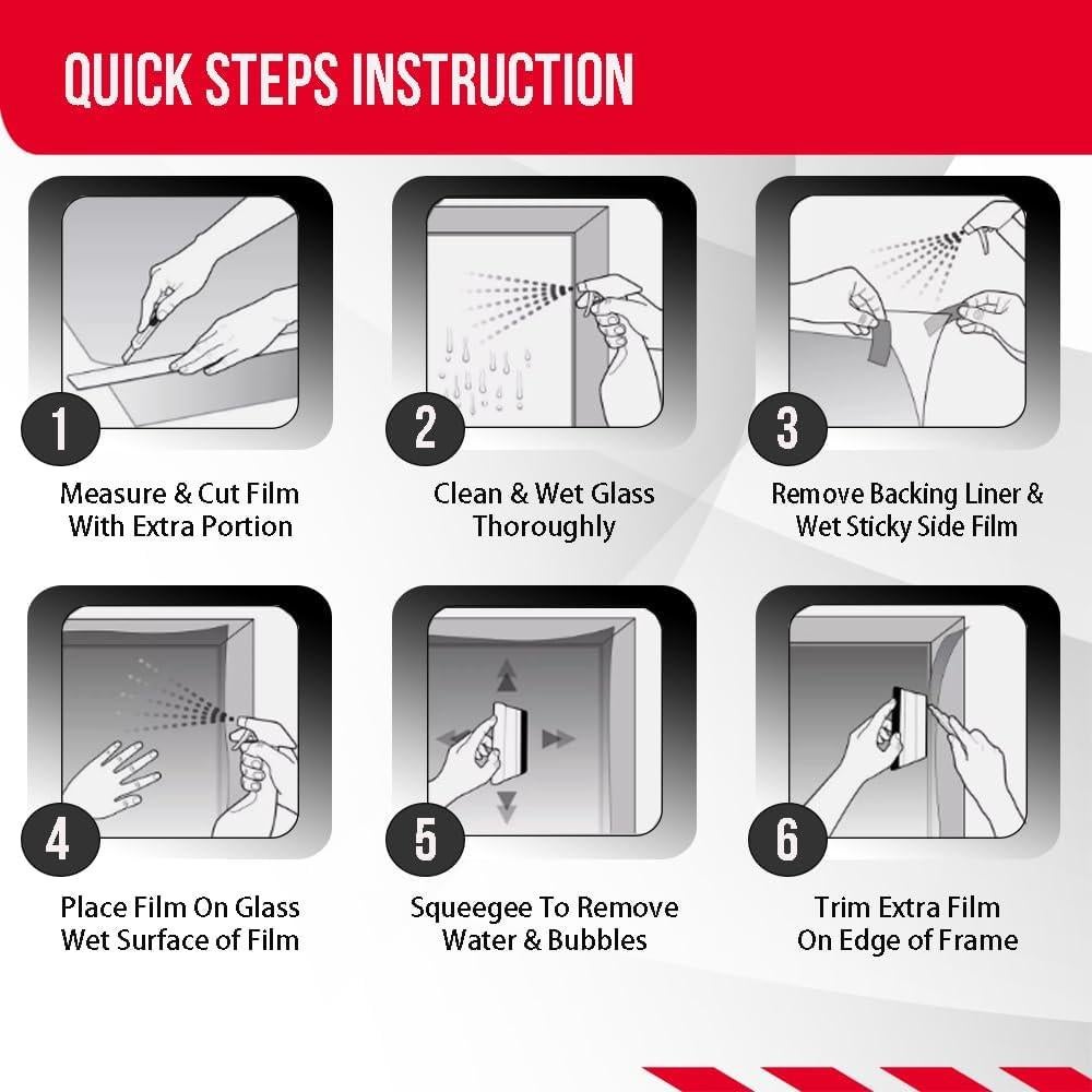 Película Tintado Ventanas HIDNY 5% VLT 20" x 30.48m