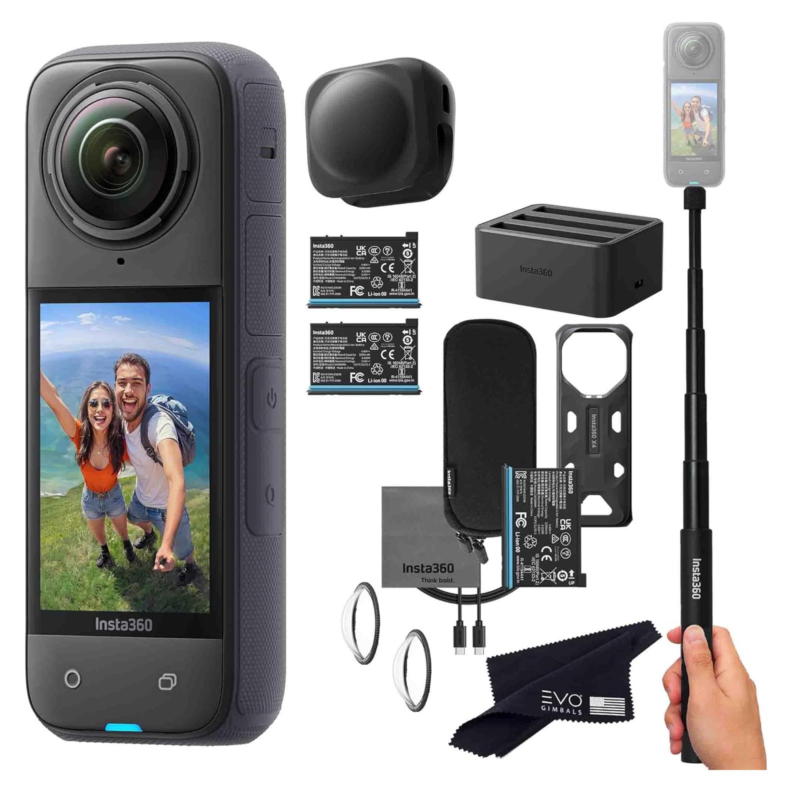 Cámara de Acción 360 Insta360 X4 8K a Prueba de Agua