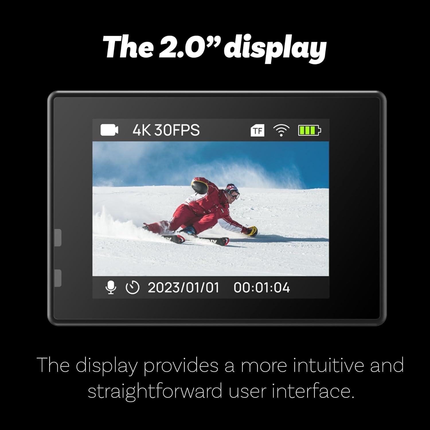 Cámara de Acción SJCAM SJ4000 Full HD 1080p con Accesorios