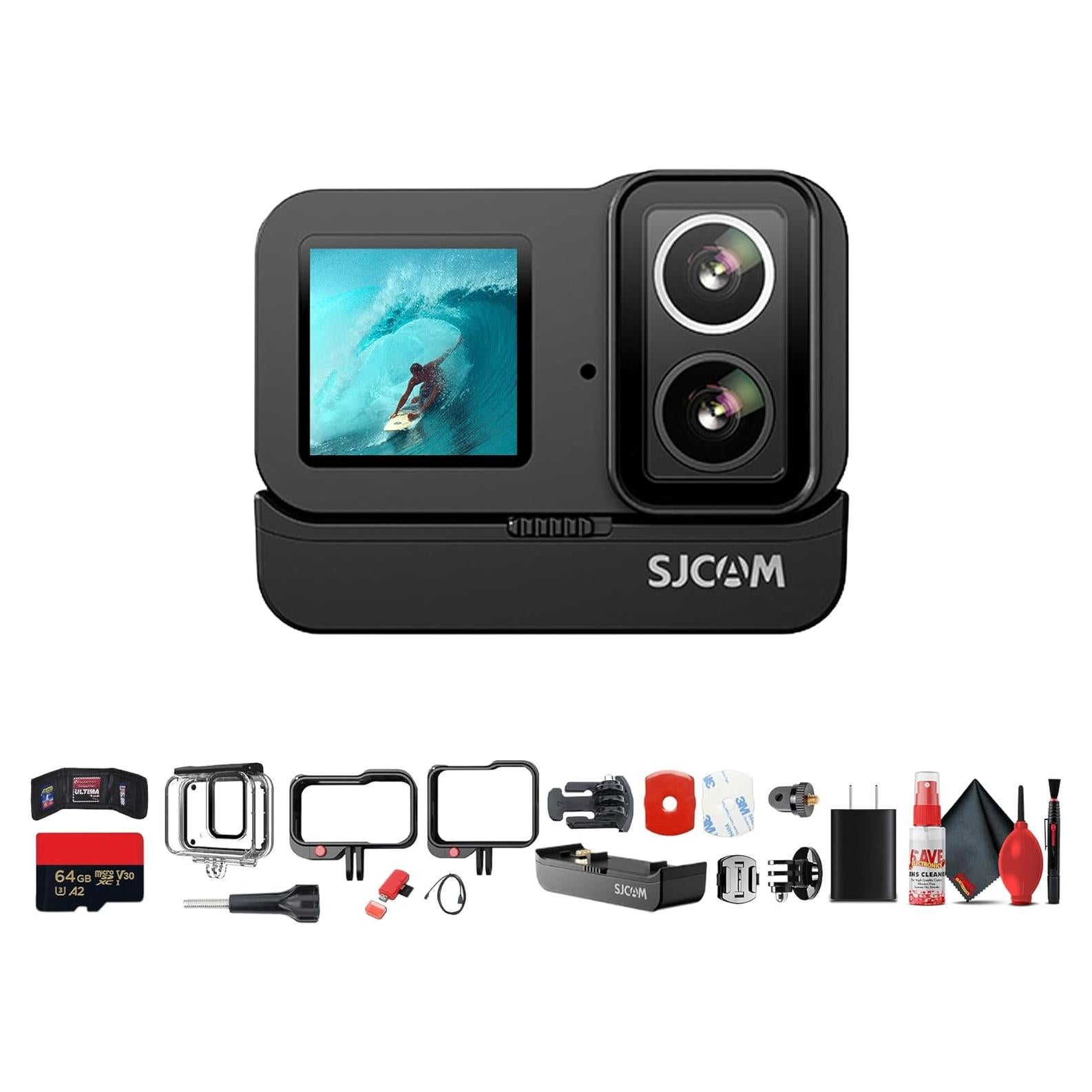 Cámara de Acción SJCAM SJ20 Doble Lente 4K Estabilización 6 Ejes