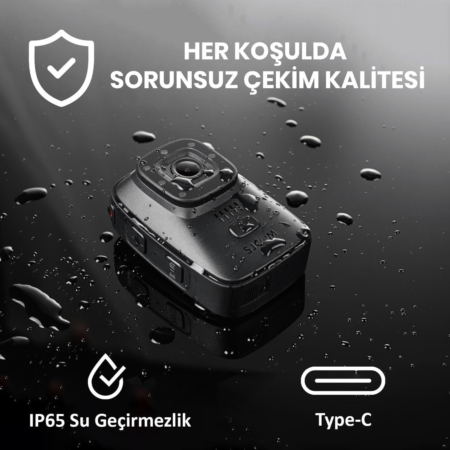 Cámara portátil SJCAM A10 con visión nocturna y láser