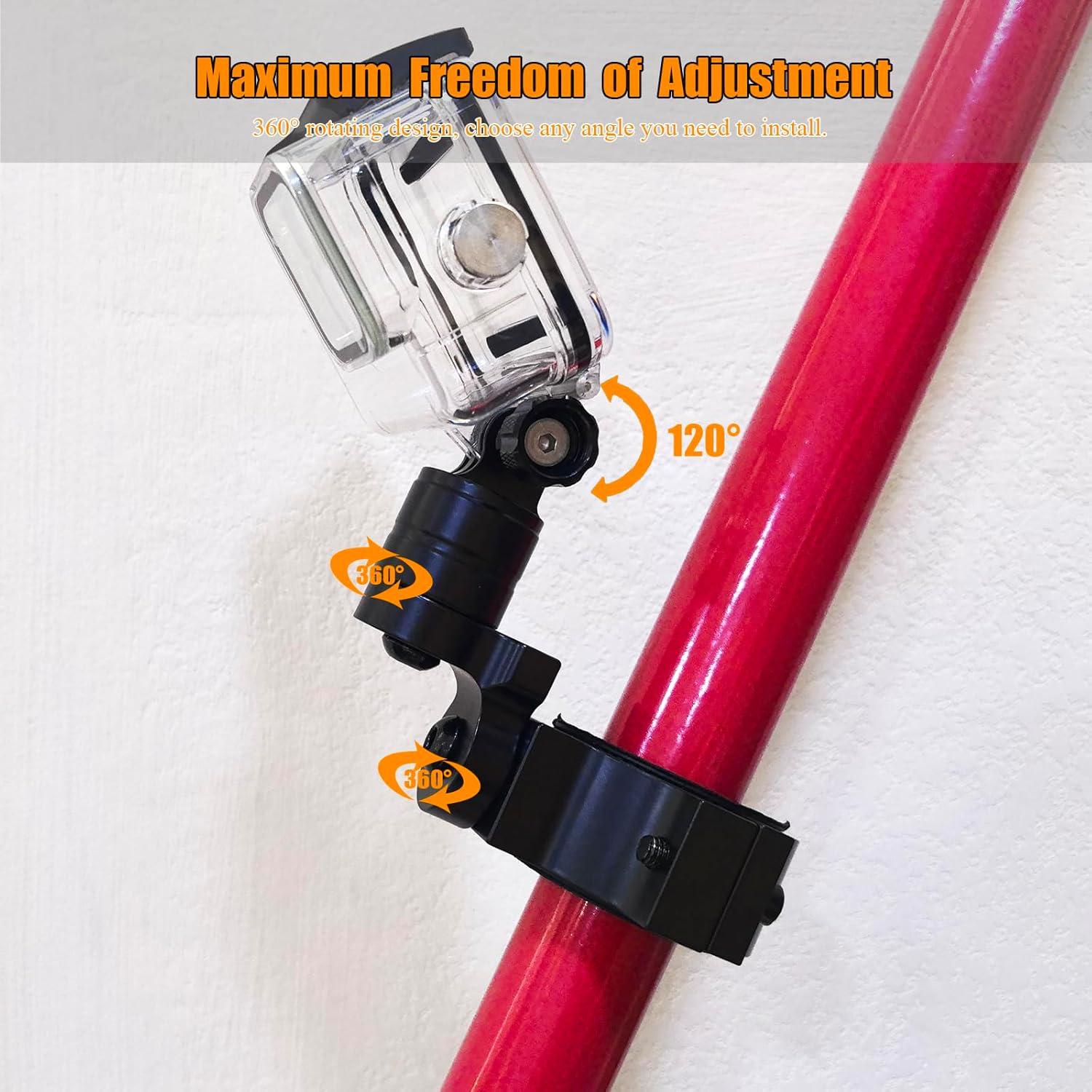 Soporte de cámara ajustable Teurroie para UTV ATV GoPro