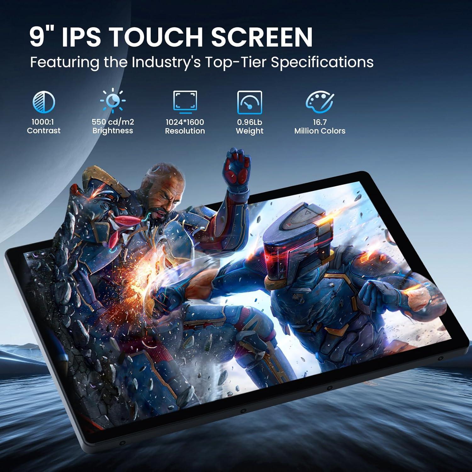 Pantalla 9" CarPlay y Android Auto TECXERLLON con Cámara