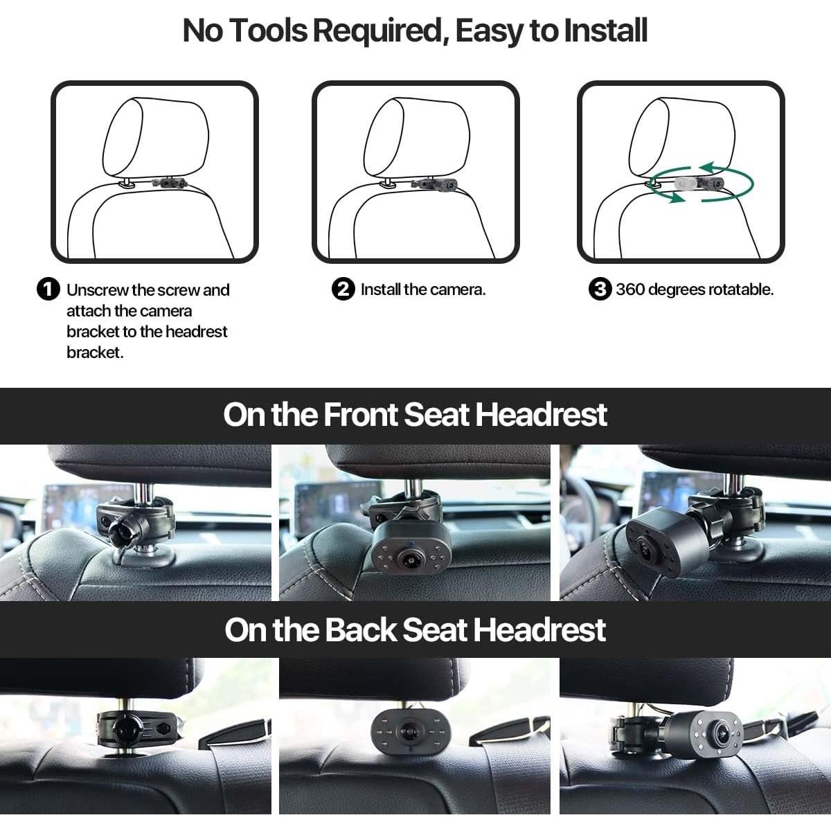Cámara para Bebé Inalámbrica GreenYi-306 WiFi 720P HD con IR