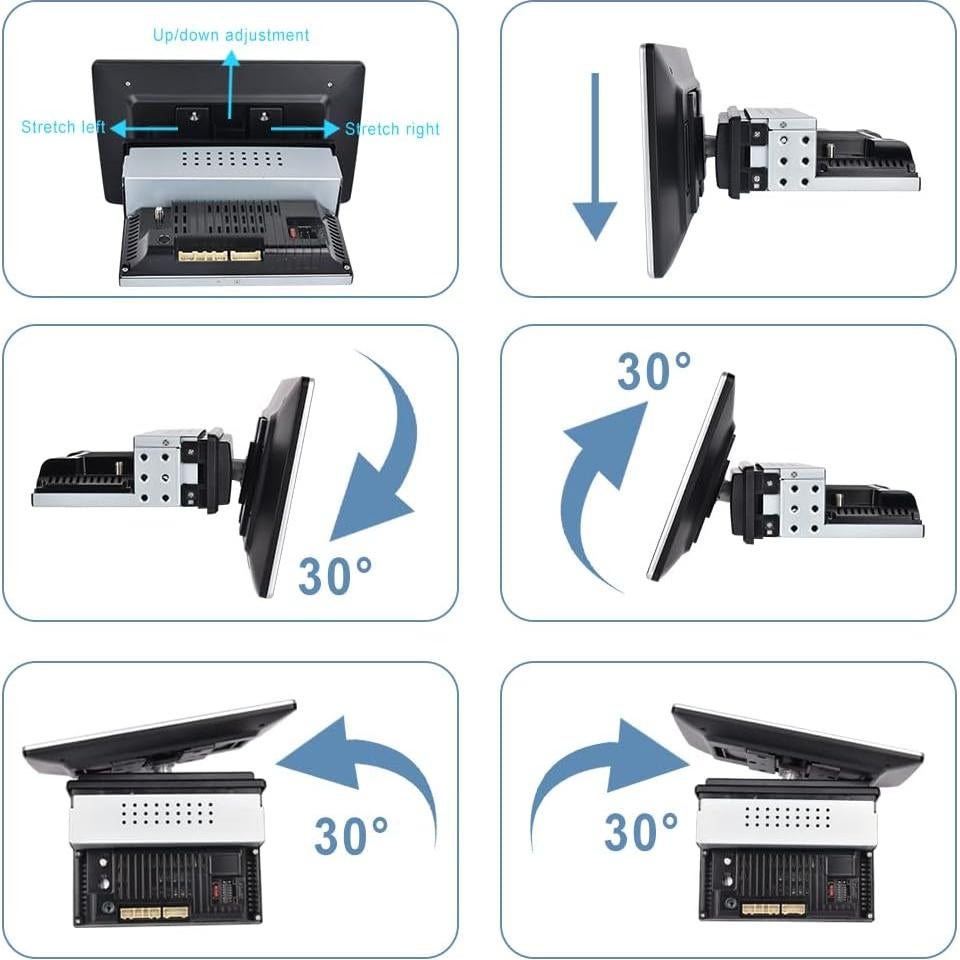Estéreo de Coche CAMECHO Android 13 10.1" Pantalla Táctil