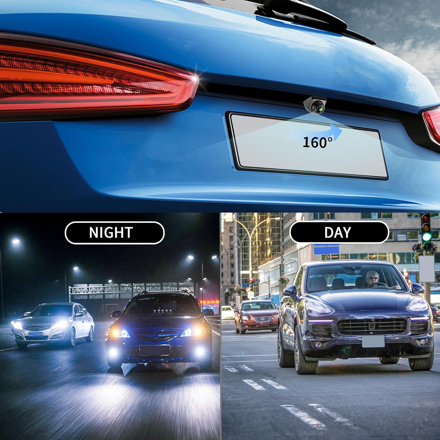 Cámara de Respaldo Wedfish 720P 360° con Visión Nocturna