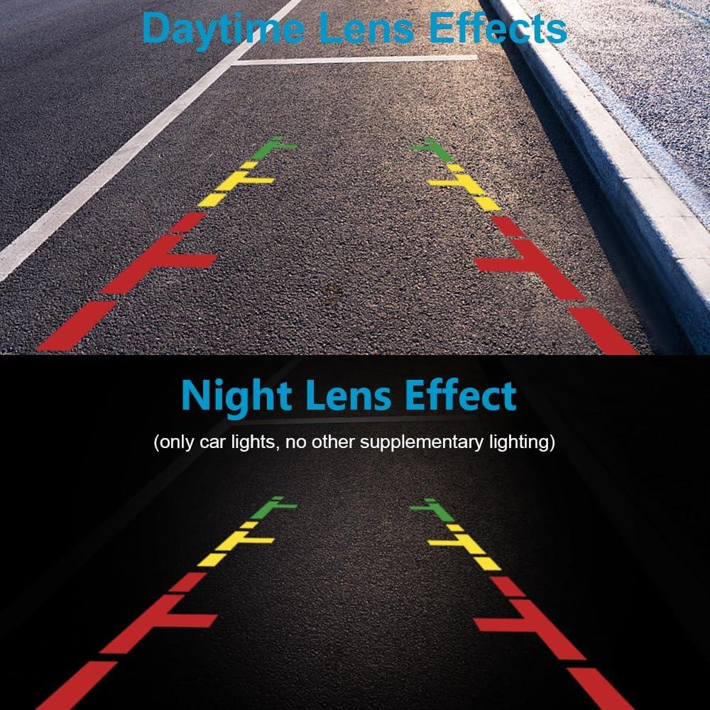 Cámara de visión trasera B-Qtech AHD 720P IP68 175° nocturna