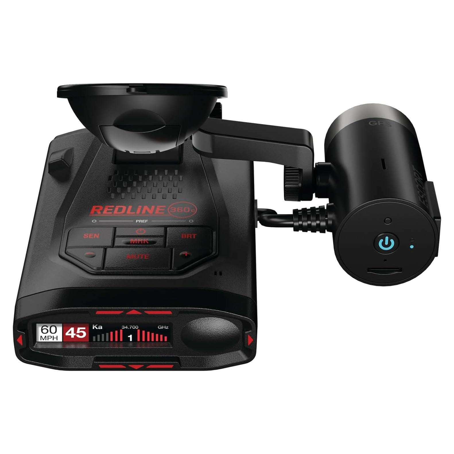 Detector de Radar Laser Escort Redline 360c + Cámara Dash M2