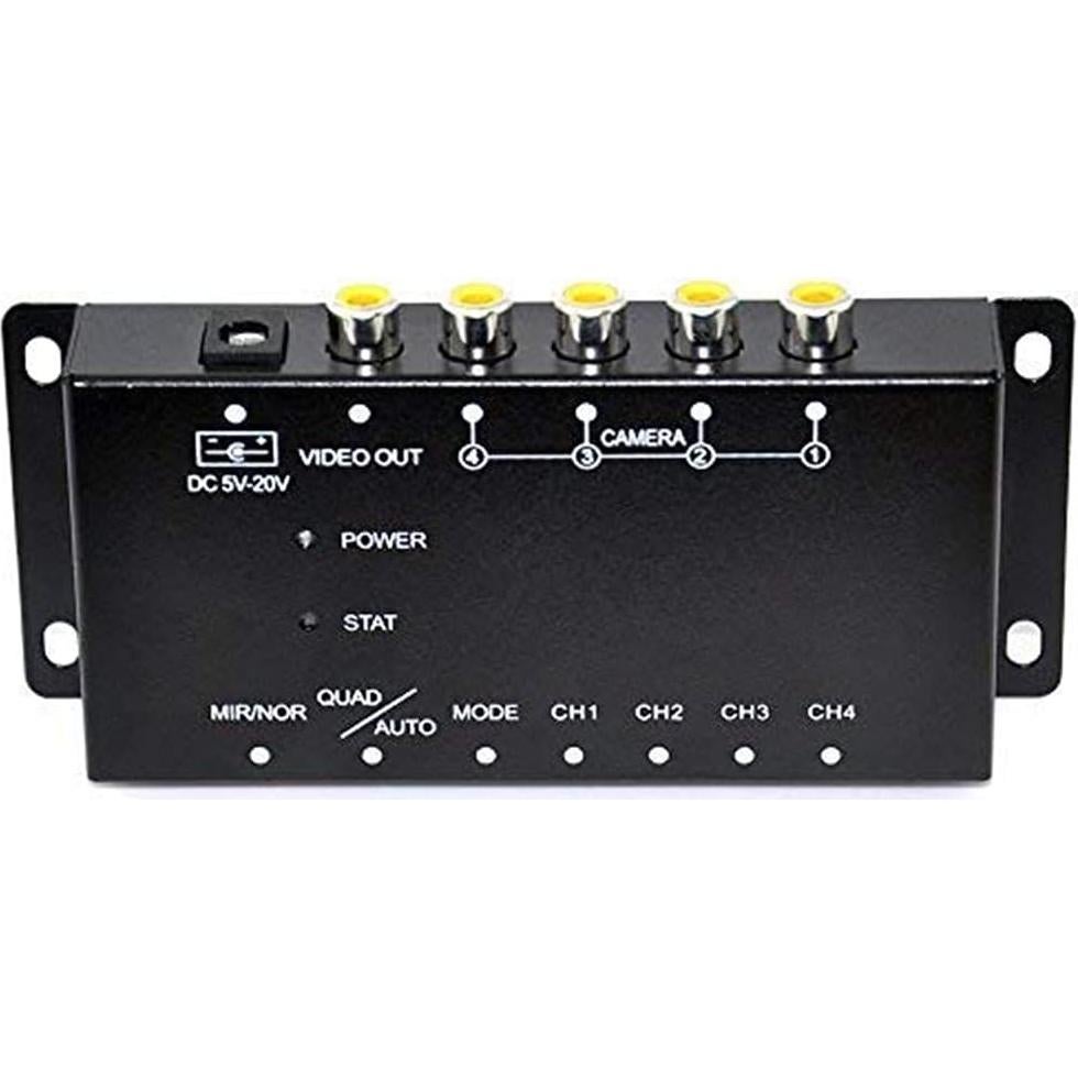 Caja Combinadora de Interruptor de Imagen Auto Wayfeng WF - 4 Canales