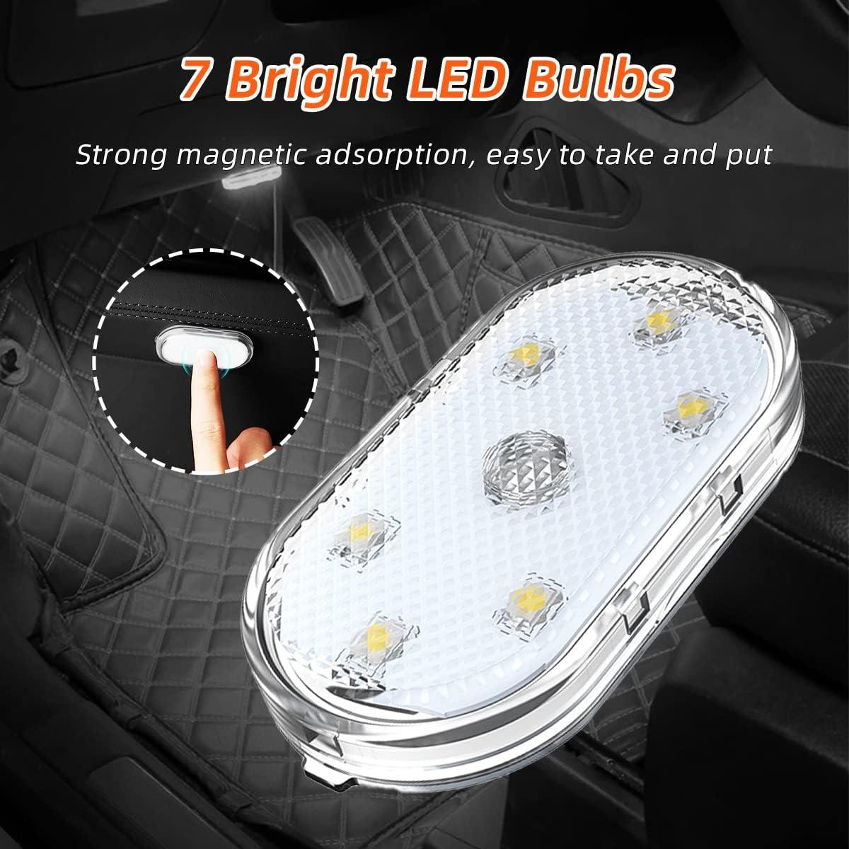 Luces LED Inalámbricas Ziciner 2 PCS Colorido para Coche