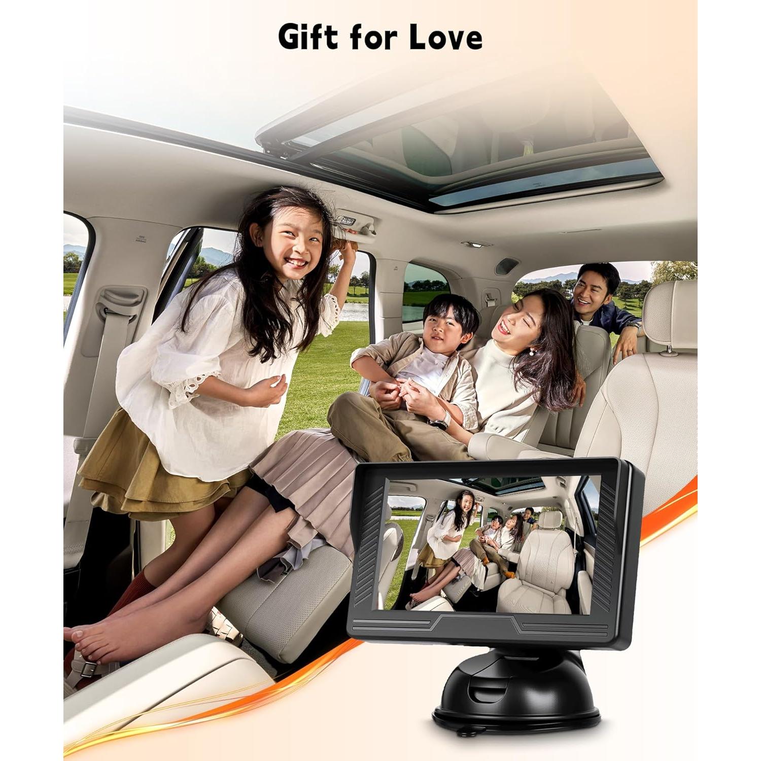 Cámara para Bebés Rimoody 4.3" HD con Visión Nocturna