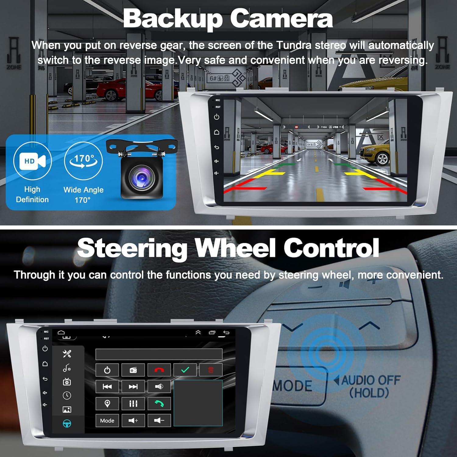 Radio de Coche Android 12 Inexaccessories 9" para Toyota Camry