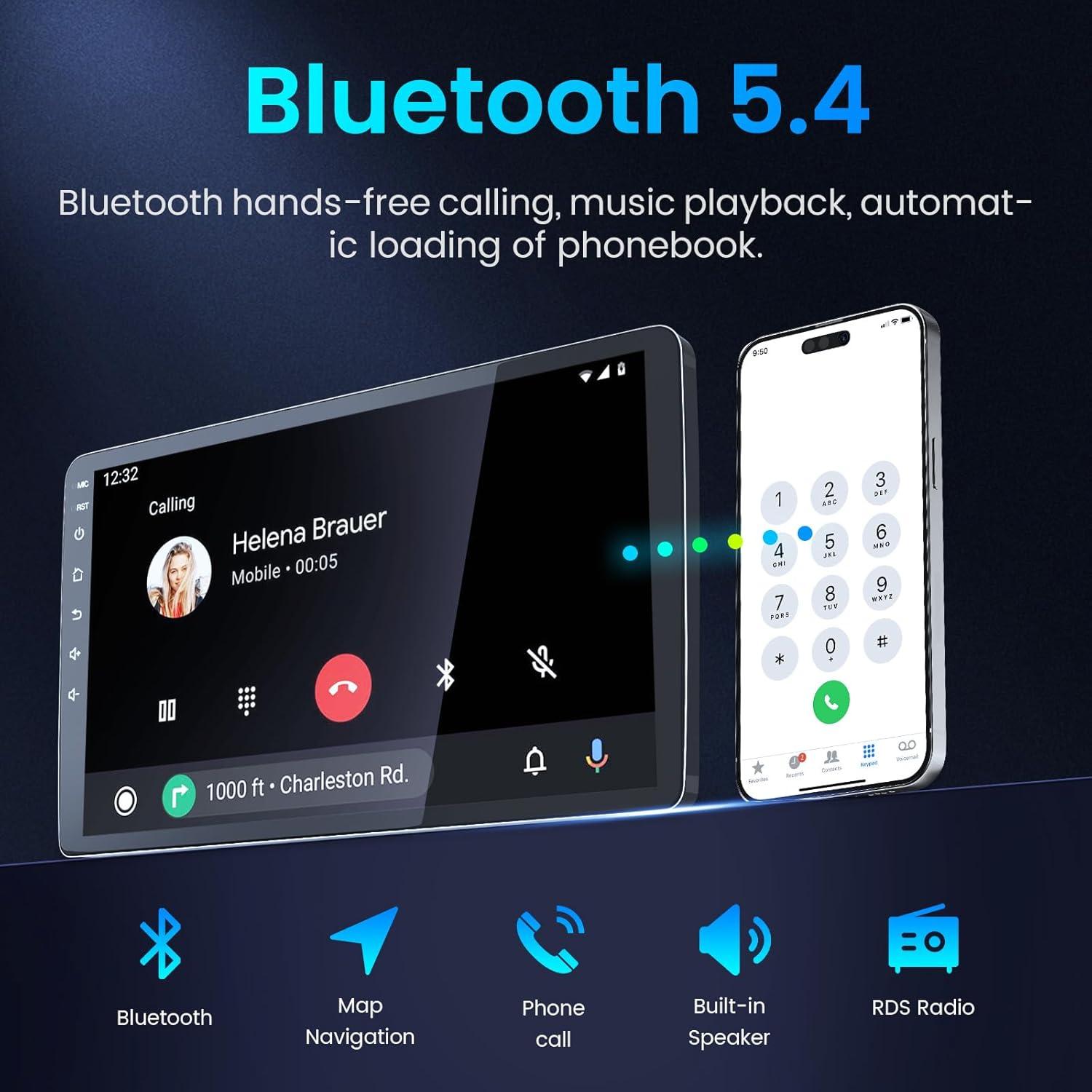 Radio Estéreo Android 13 Jerqry 4GB 64GB para Chevy 2007-2013