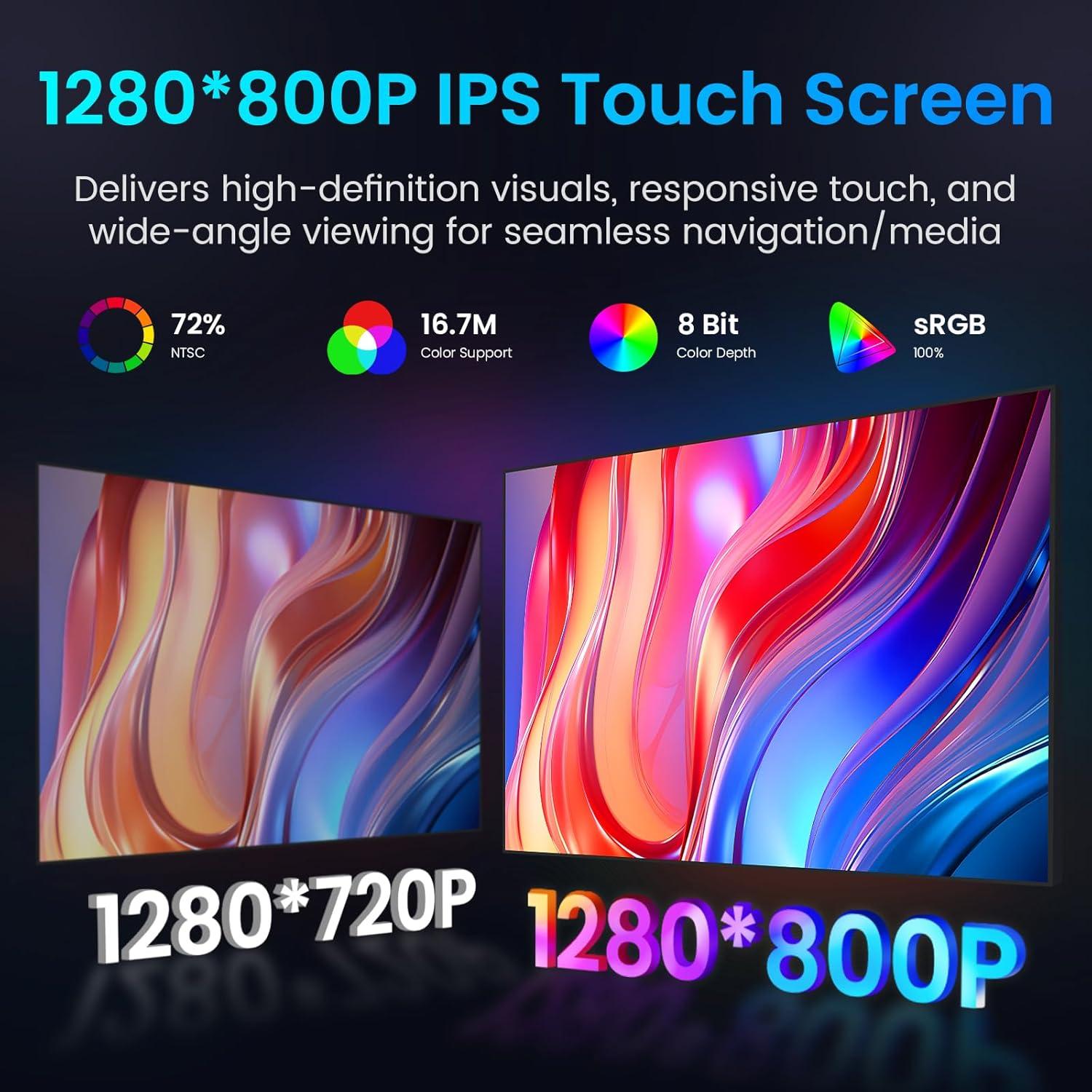 Radio Estéreo Android 13 Jerqry 4GB 64GB para Chevy 2007-2013