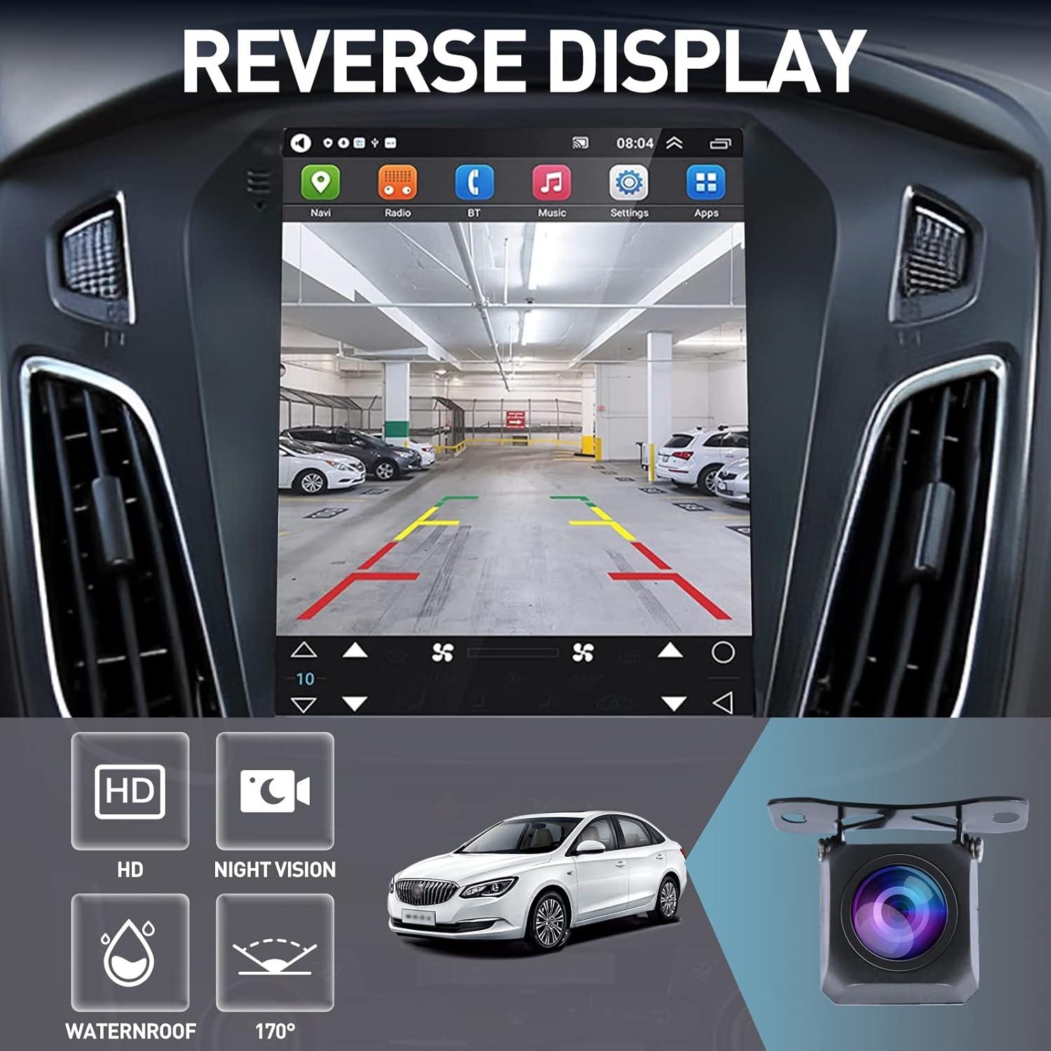 Estéreo de Coche Ford Focus 2012-2018 10.4" Android 12 GPS