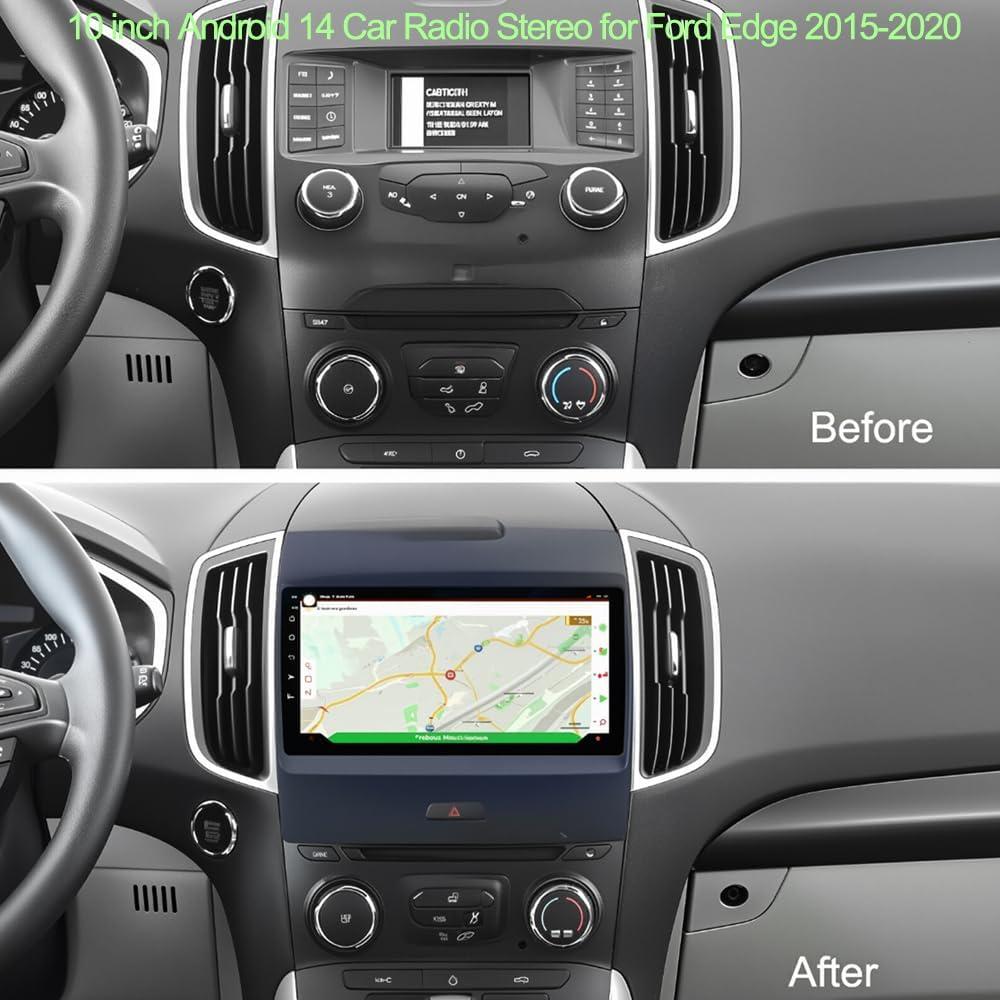 Radio Estéreo Android 14 9" Loddery para Ford Edge 2015-2020