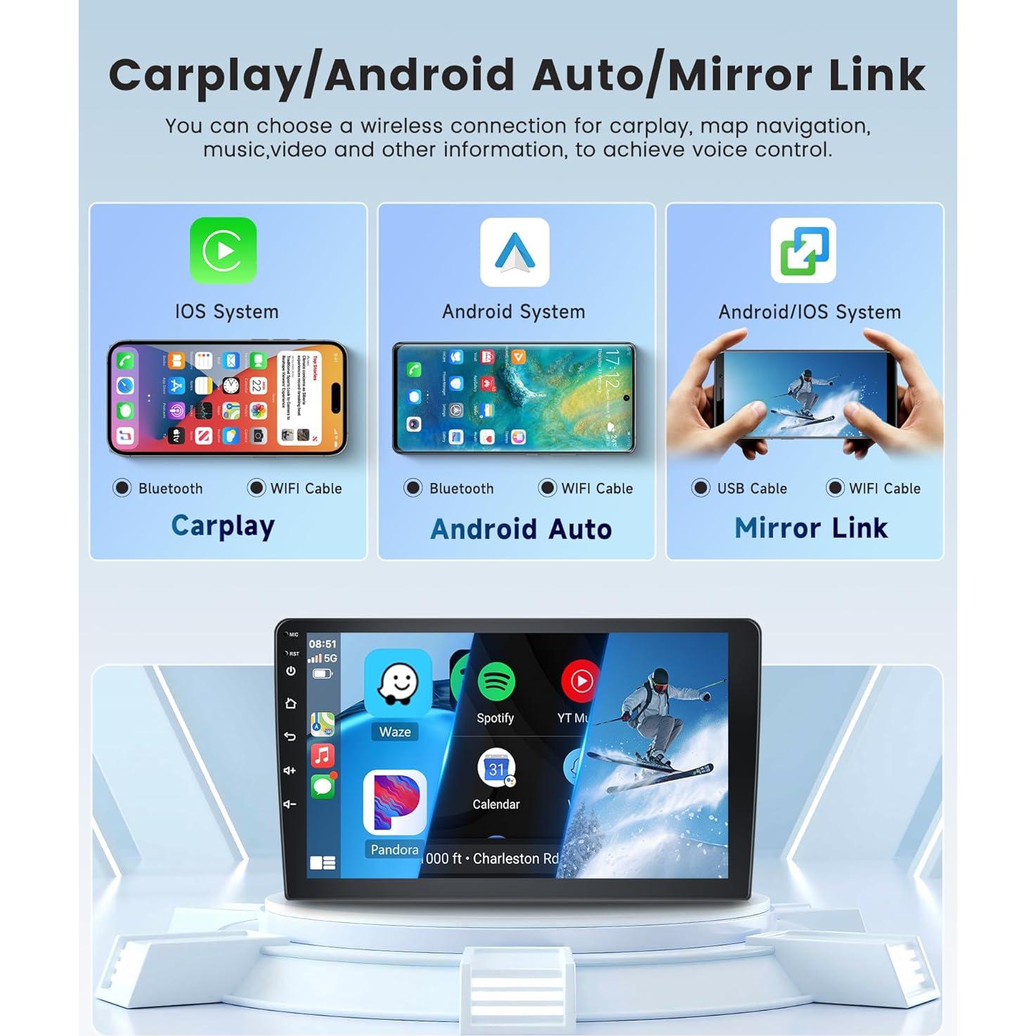 Estéreo de coche Rimoody 9" Android 2GB 64GB para Honda CRV