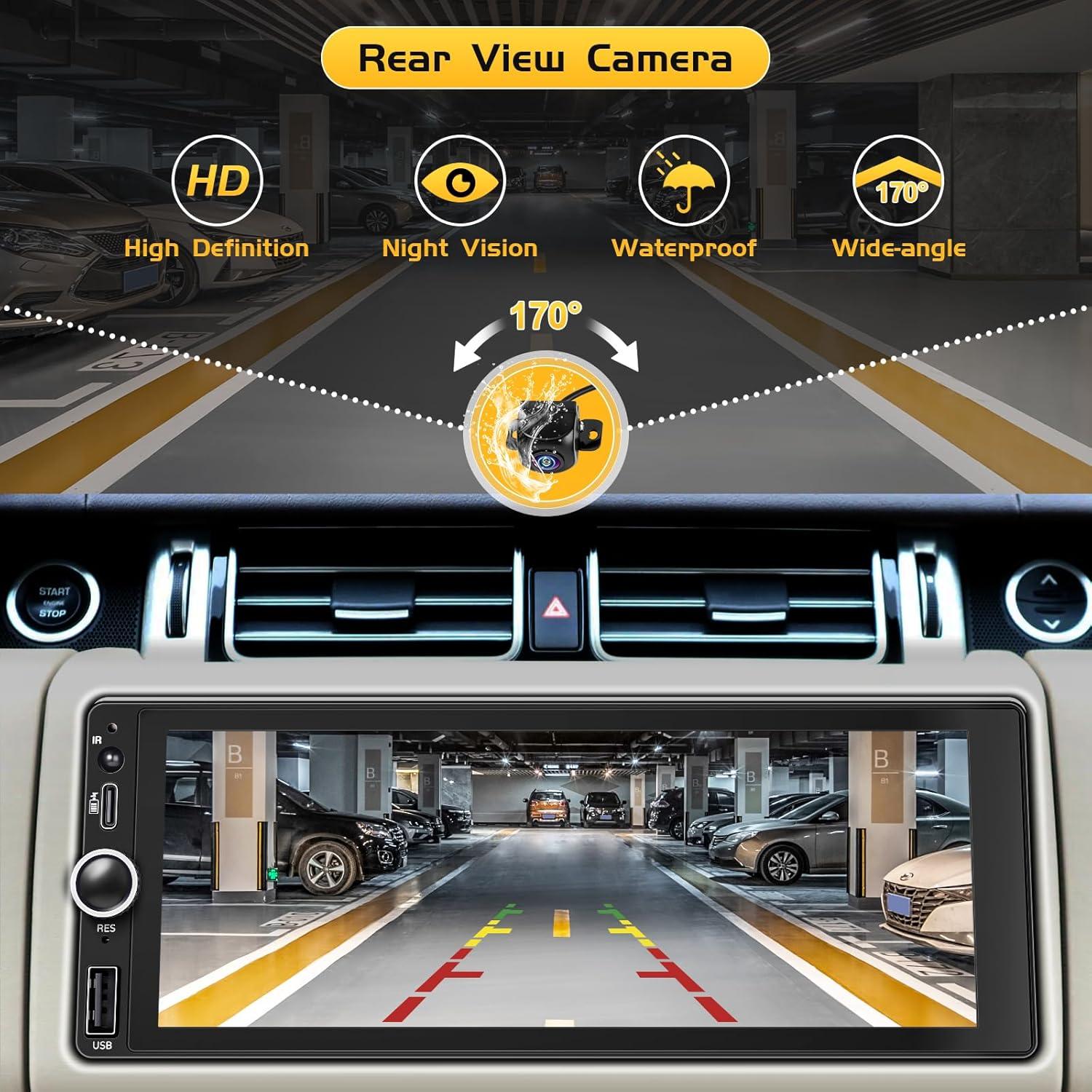Estéreo de Coche Lussuvox UN 9540C 7" Bluetooth CarPlay Android Auto