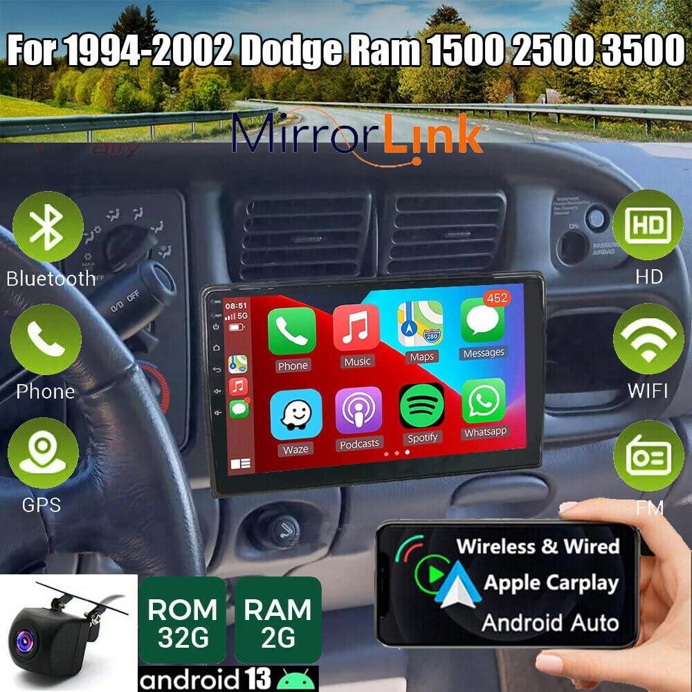 Estéreo de Coche Android 13 Ikasus 9" Pantalla Táctil GPS