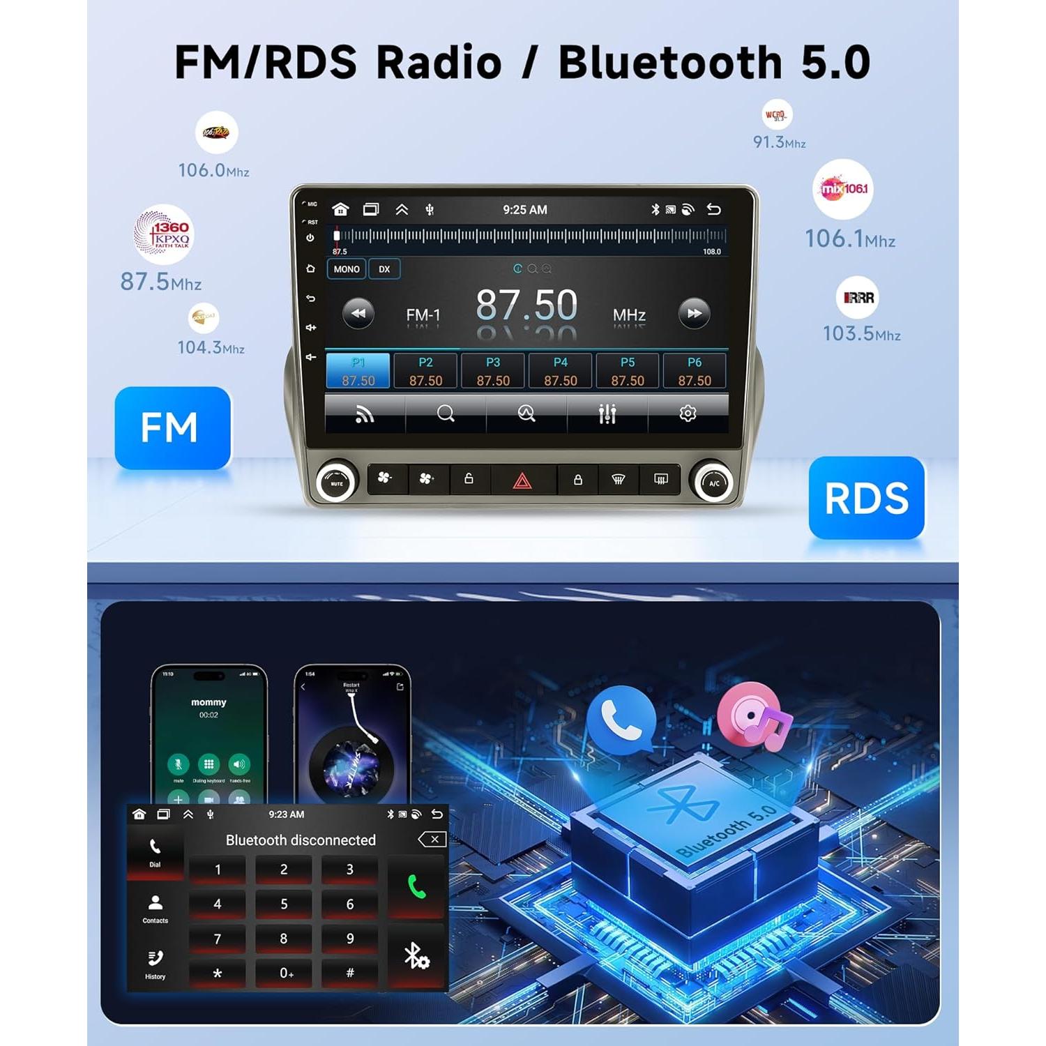 Estéreo de coche METEESER Android 13 para Chevrolet Camaro 2008-2015, 4G+64G, Pantalla IPS 32EQ DSP, Bluetooth 5.0