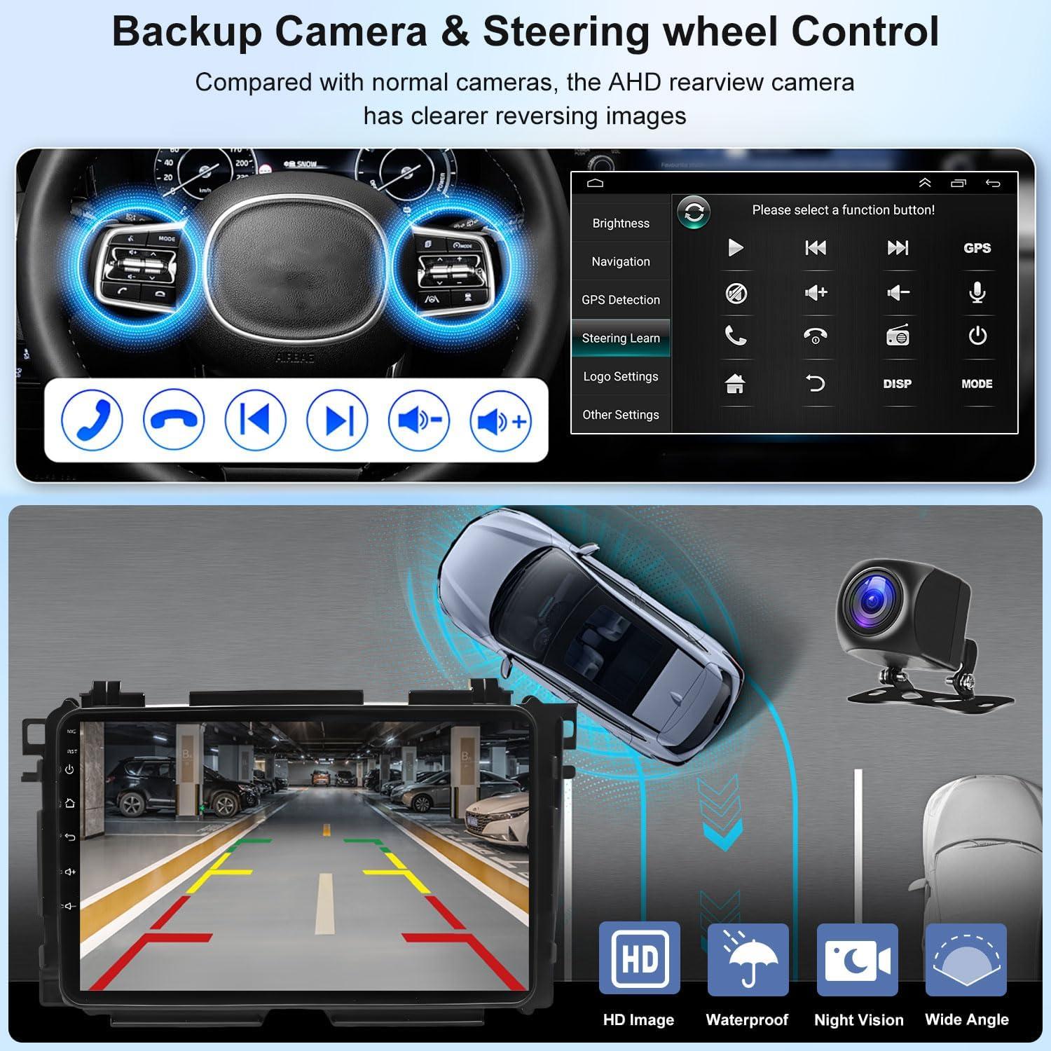 Estéreo de Coche Laueily 9" Android 13 para Dodge Dart 2012-2016