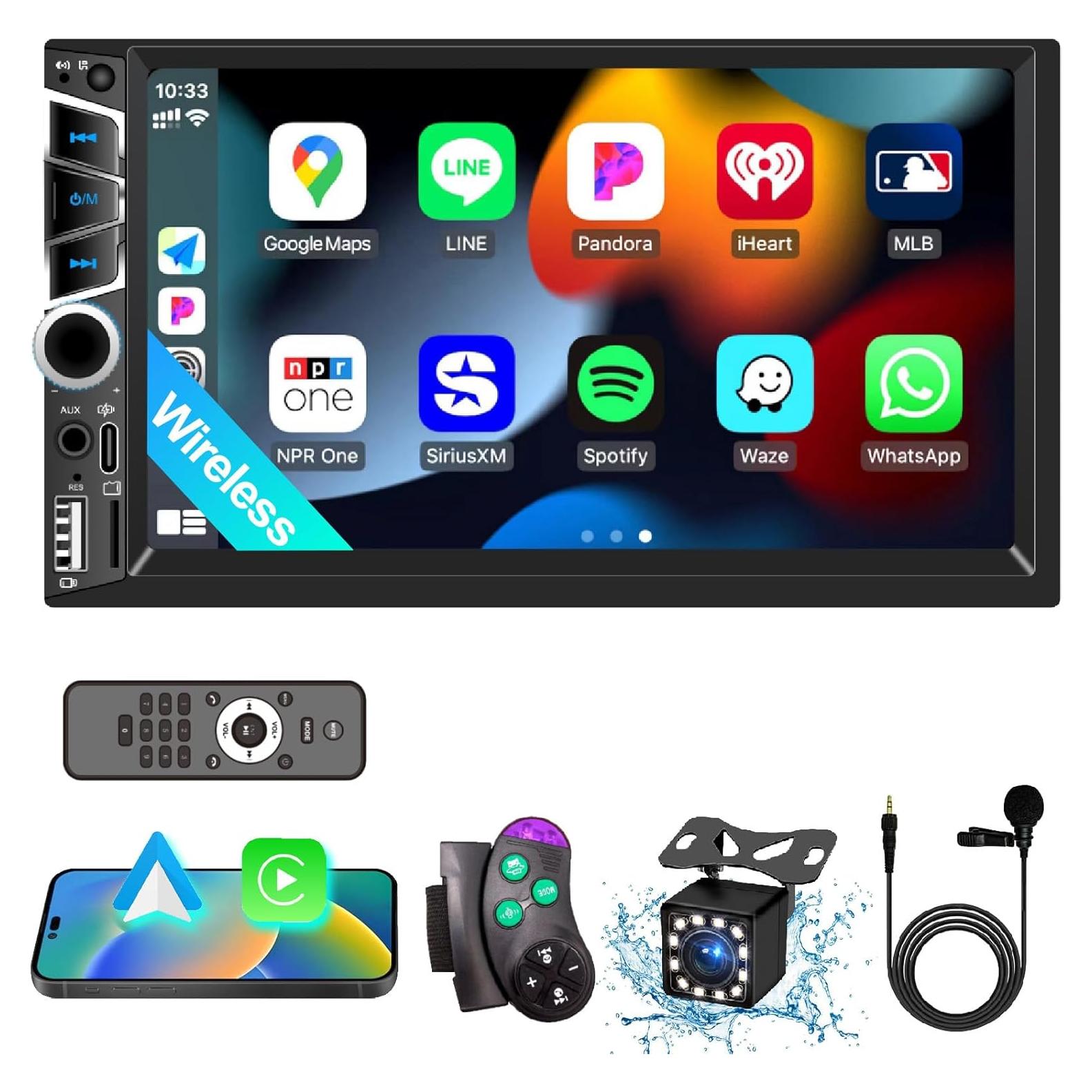 Estéreo de Coche Vexidura MAO7032W 7" Bluetooth 5.2 CarPlay