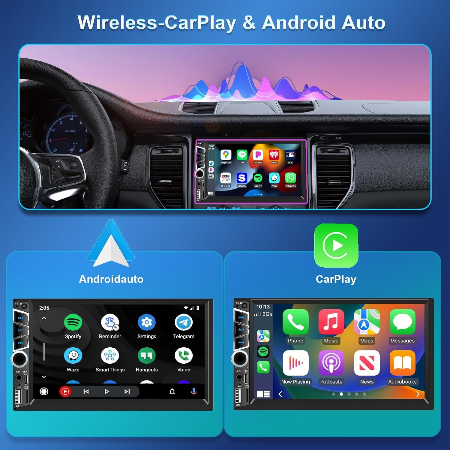 Estéreo de Coche Vexidura MAO7032W 7" Bluetooth 5.2 CarPlay