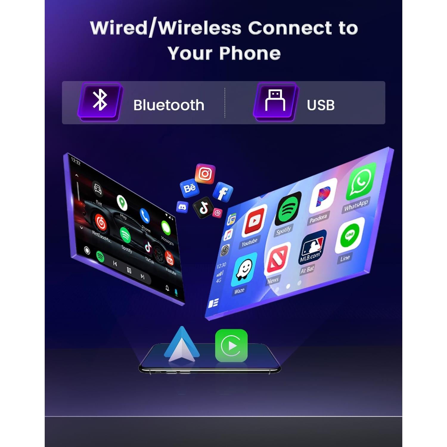 Estéreo de Coche Android Hikity 10.1" 2GB 64GB para Hyundai Tucson IX35 2010-2015