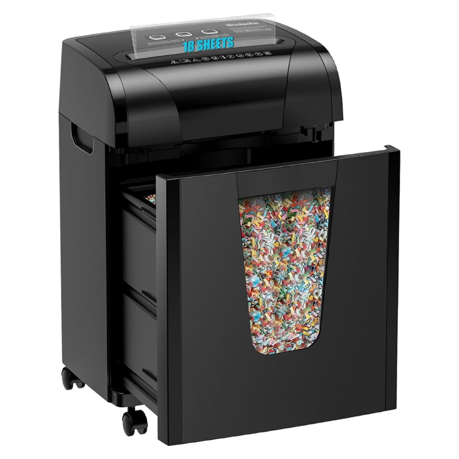 Desgarrador de Papel Woolsche LM2007 Corte Cruzado 18 Hojas