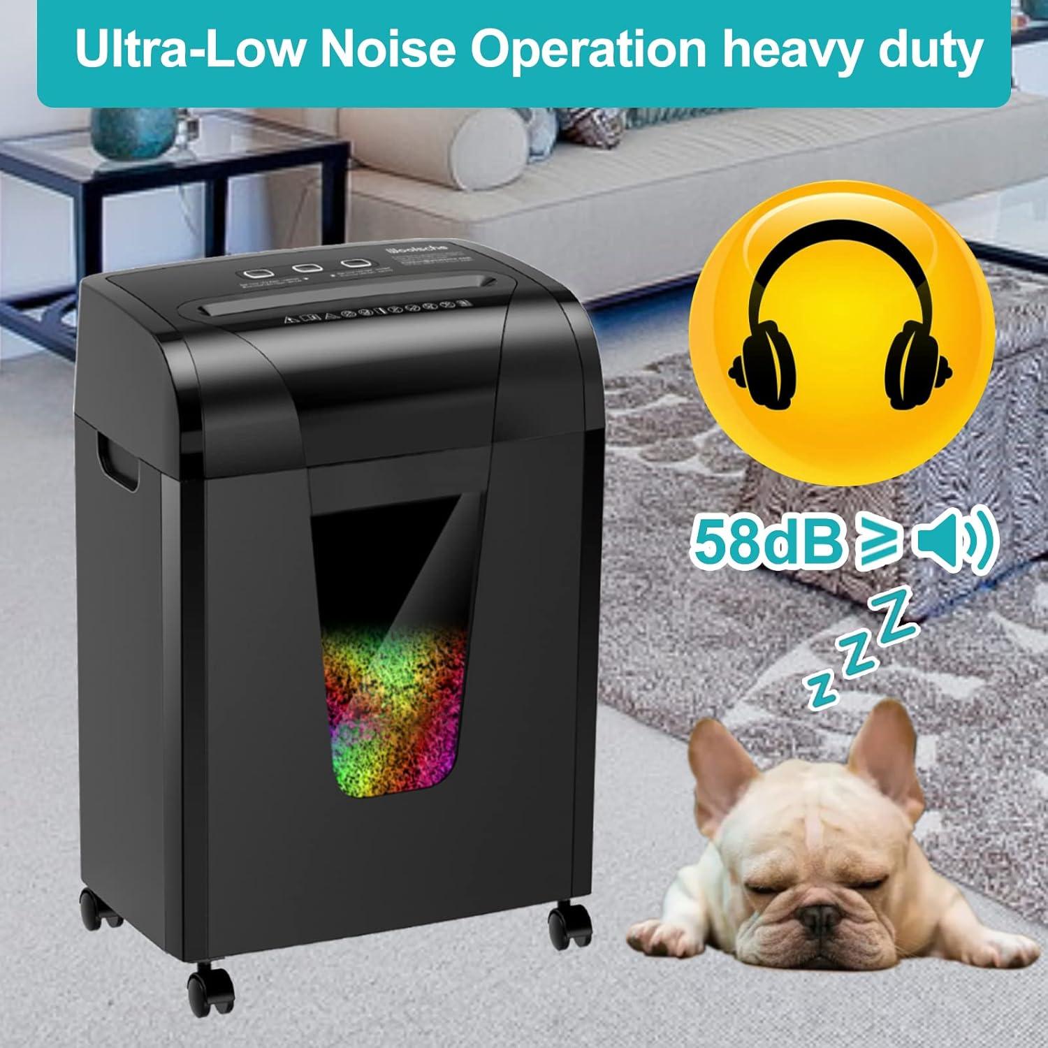 Desgarrador de Papel Woolsche LM2007 Corte Cruzado 18 Hojas