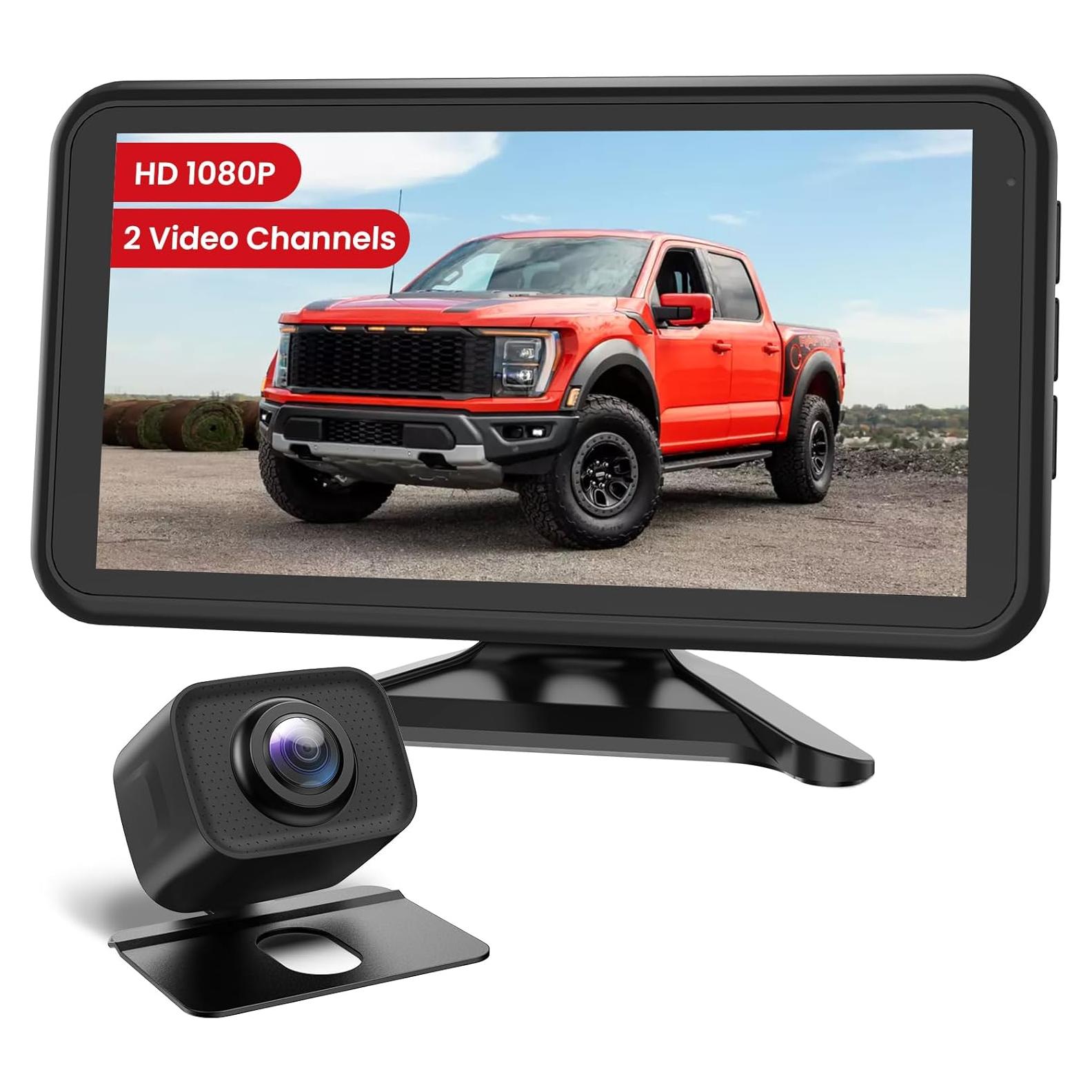 Cámara de Respaldo Inalámbrica Foxpark 1080P IP69K 0.5kg