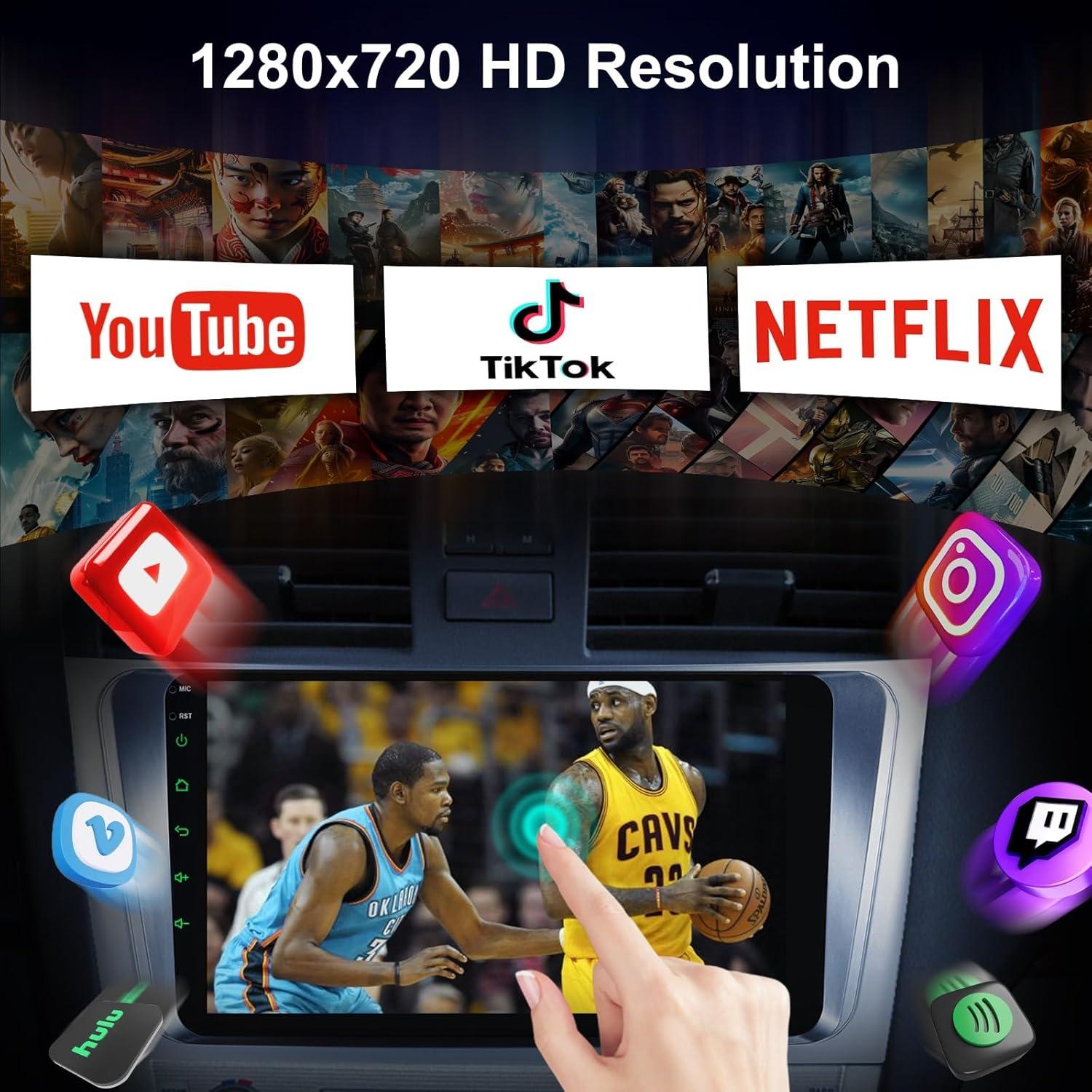 Radio de Coche 9" Cogamichi para Toyota Camry 2006-2011